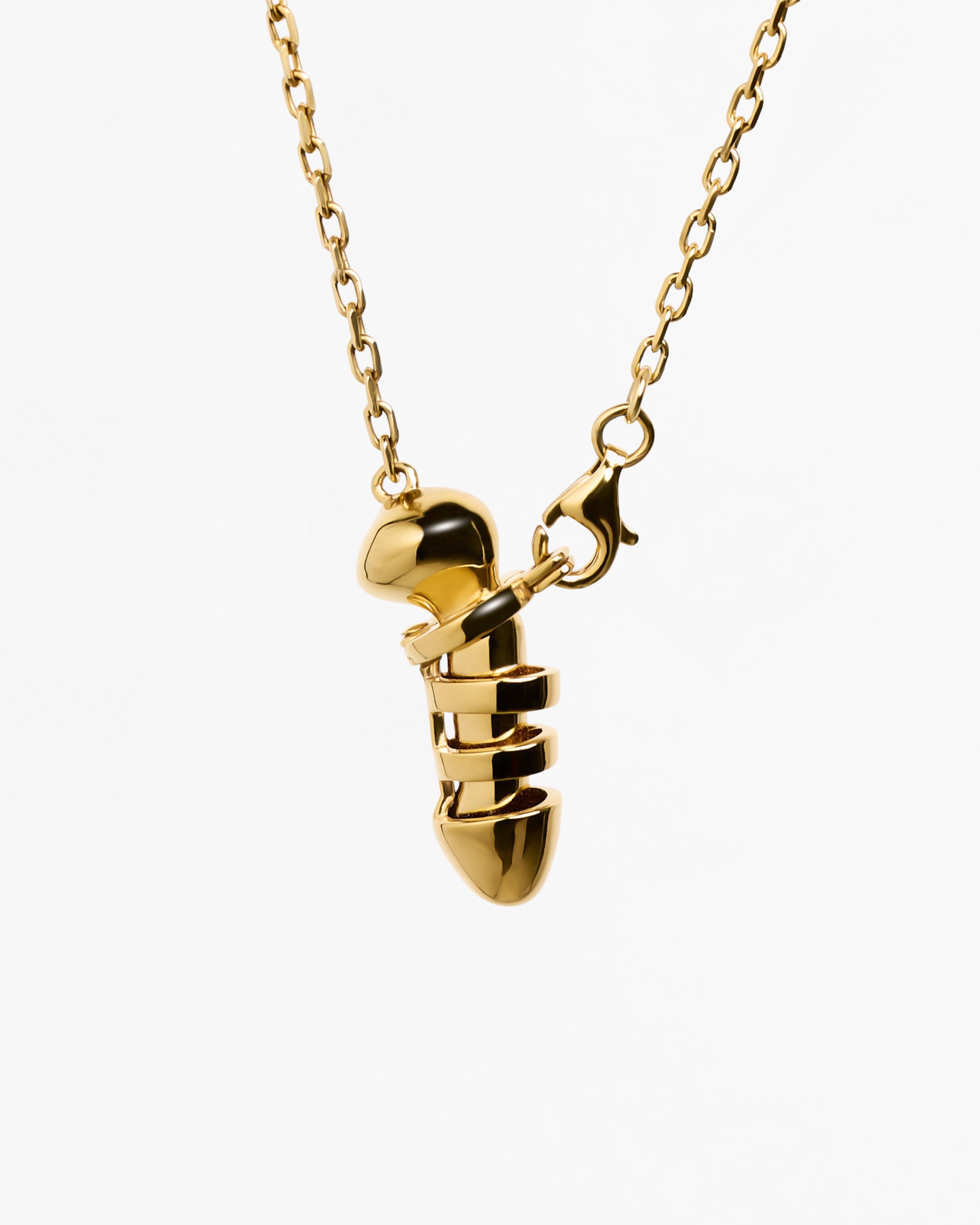 Chastity Necklace – Gold & Rhodium Vermeil | Alan Crocetti – ALAN