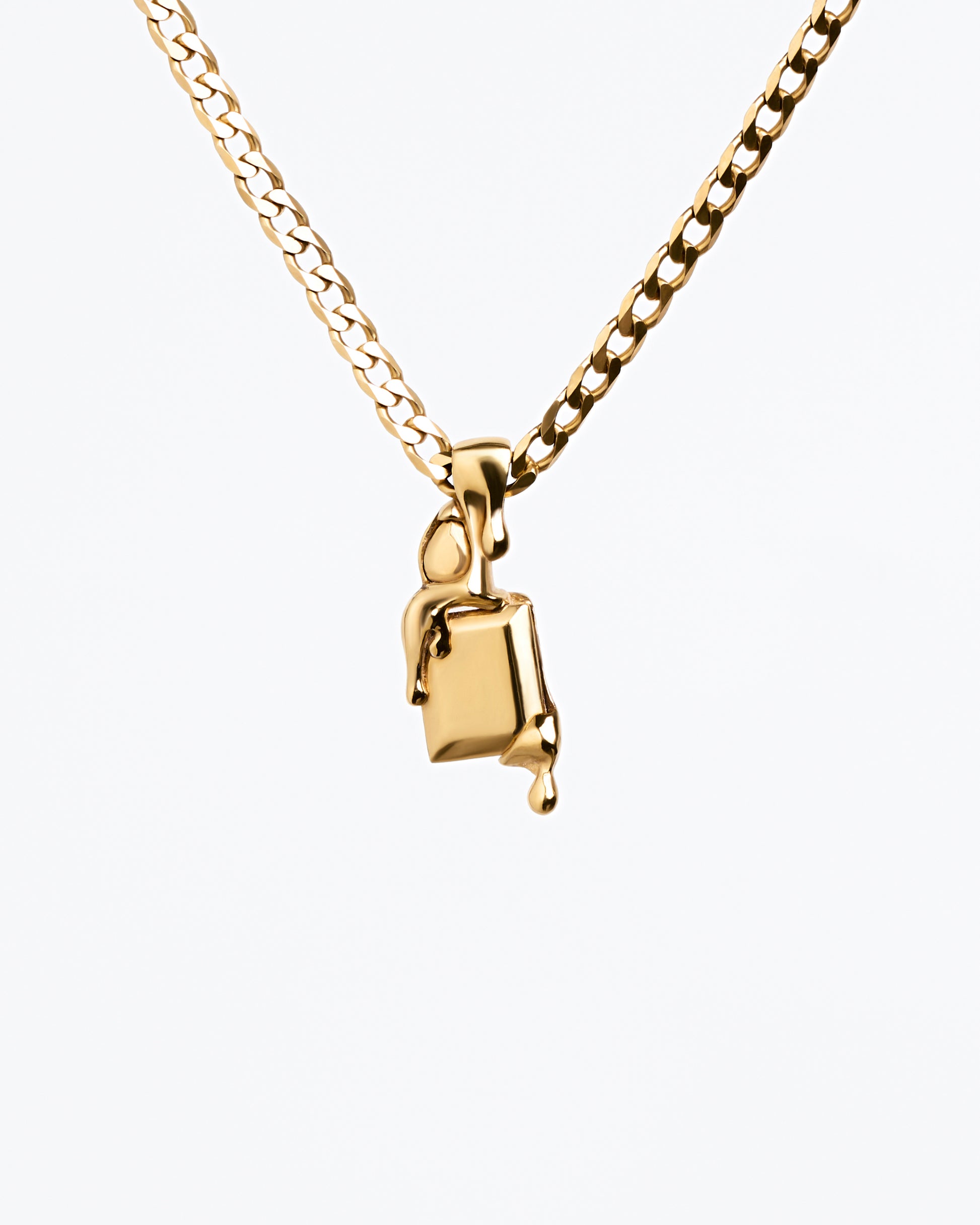 Hard Melt 45 Curb Chain Necklace