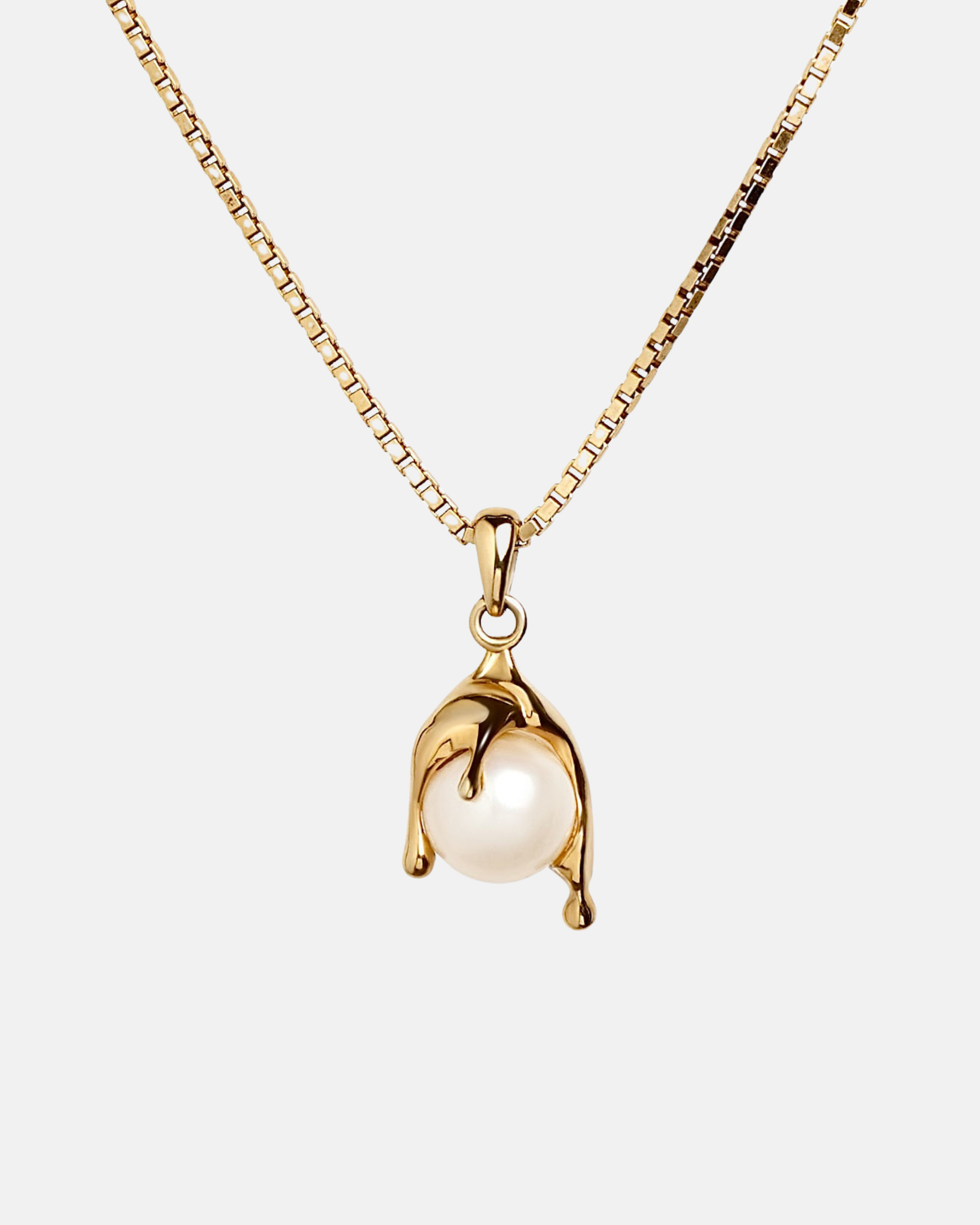 Nano Pearl Melt Necklace – ALAN CROCETTI