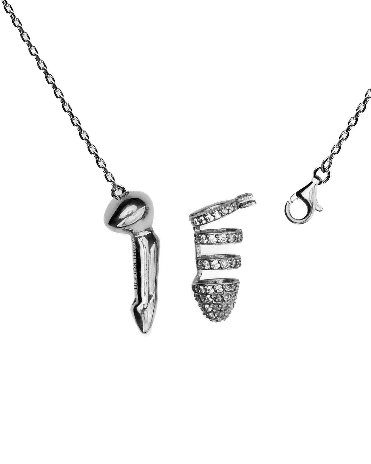 Encrusted Chastity Necklace