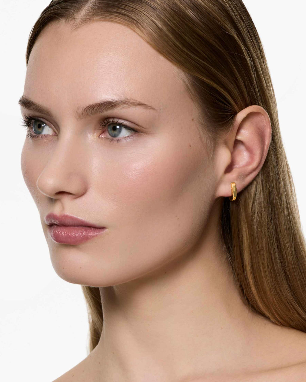 Nano Space Hoop Earring