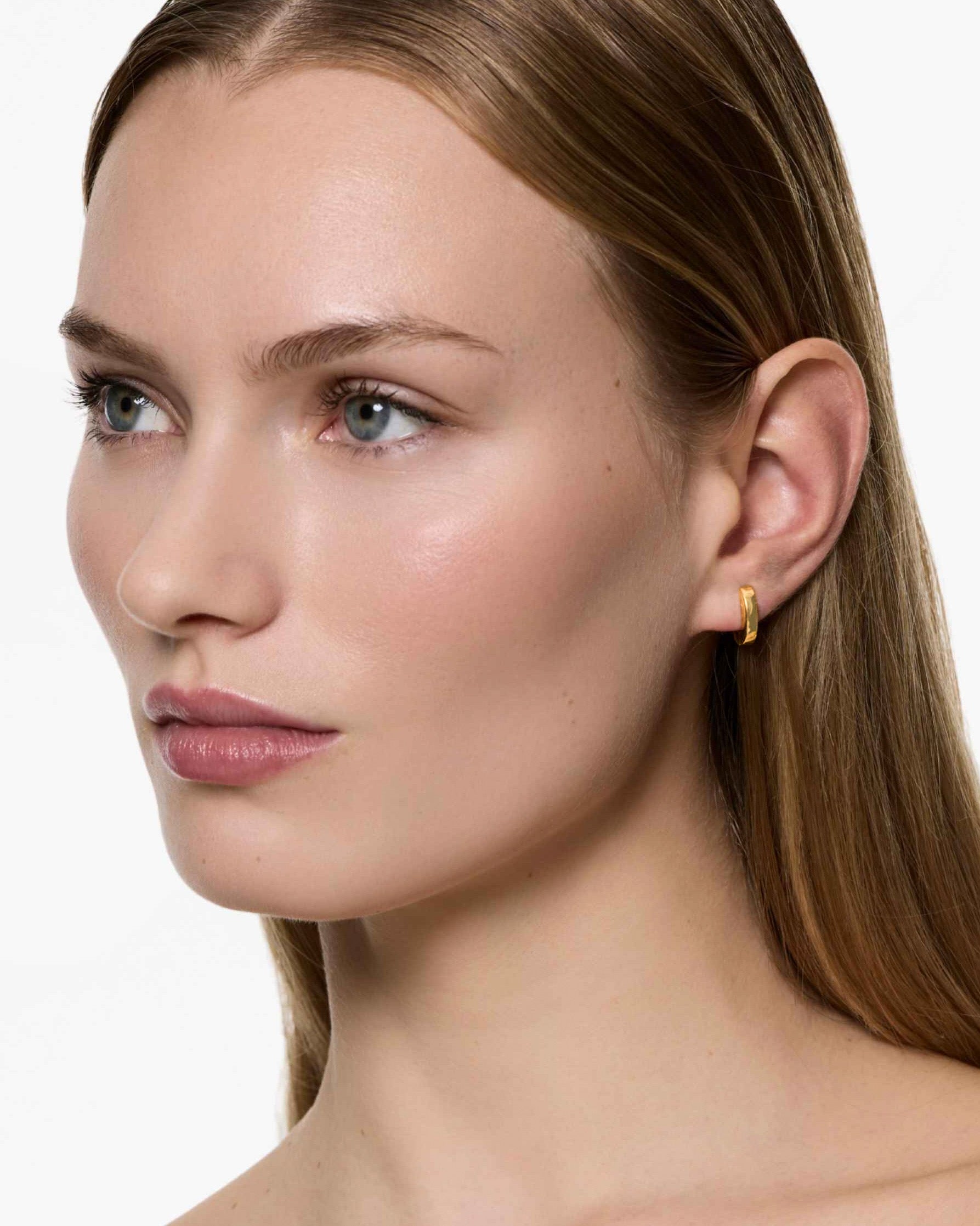 Nano Space Hoop Earring