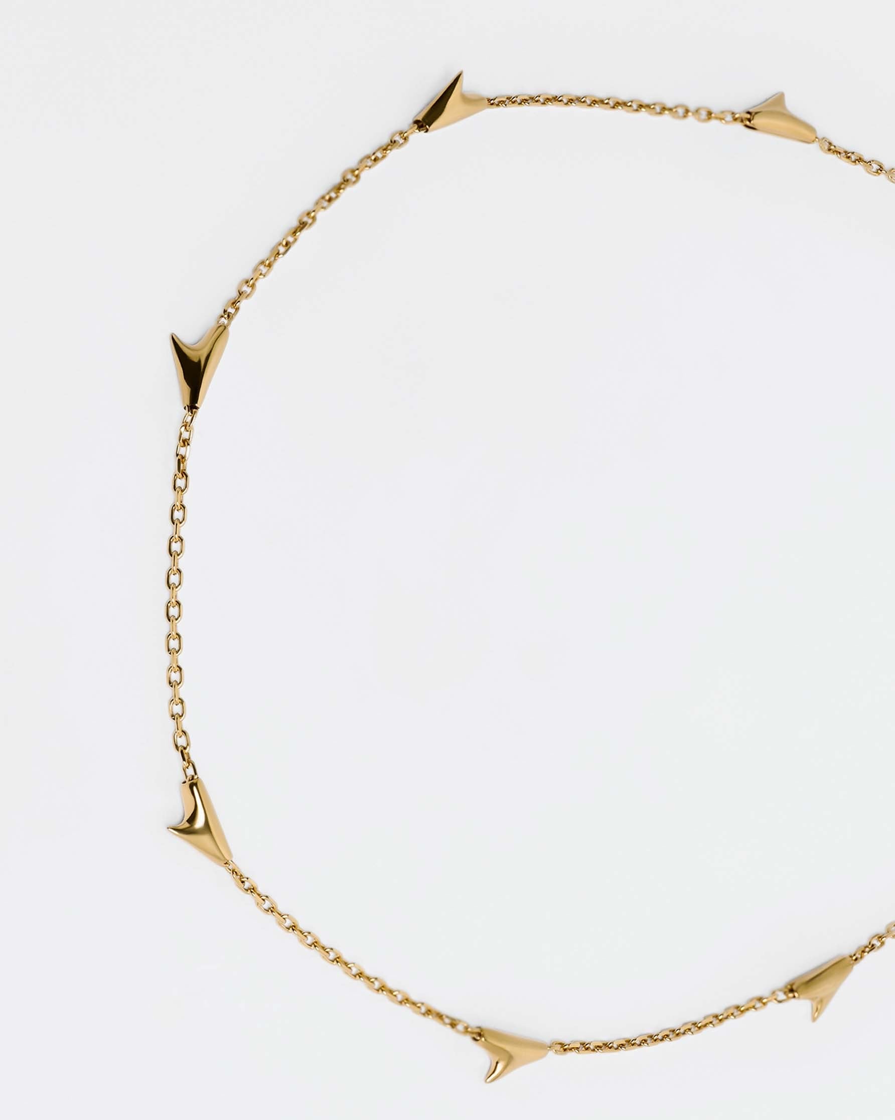 Chain of Thorns Necklace - Gold Vermeil