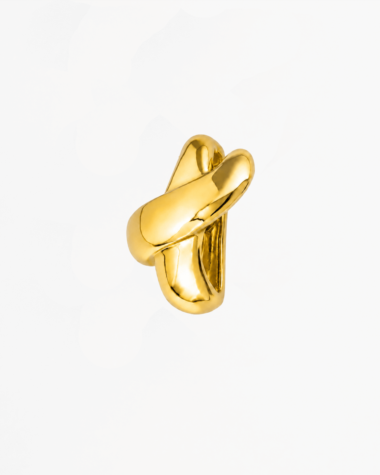 Blown Space Ear Cuff – Gold Vermeil