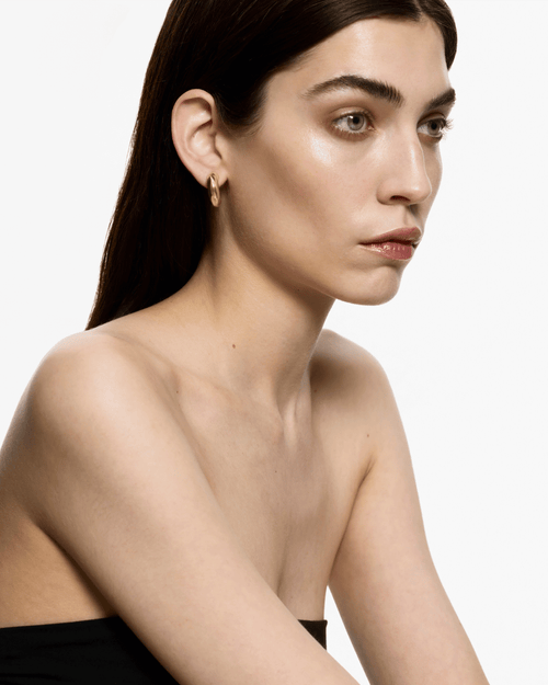 Clear Blown Peekaboo Earring - Single - Sale