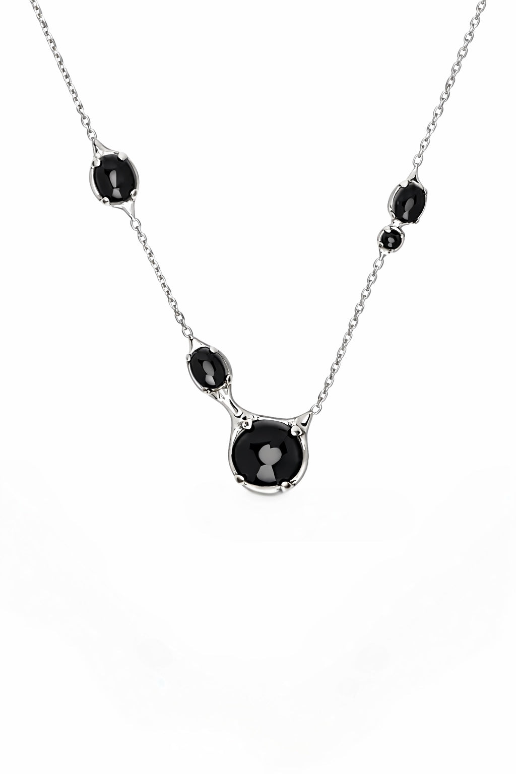 Droplet Necklace - Black Onyx -Sale