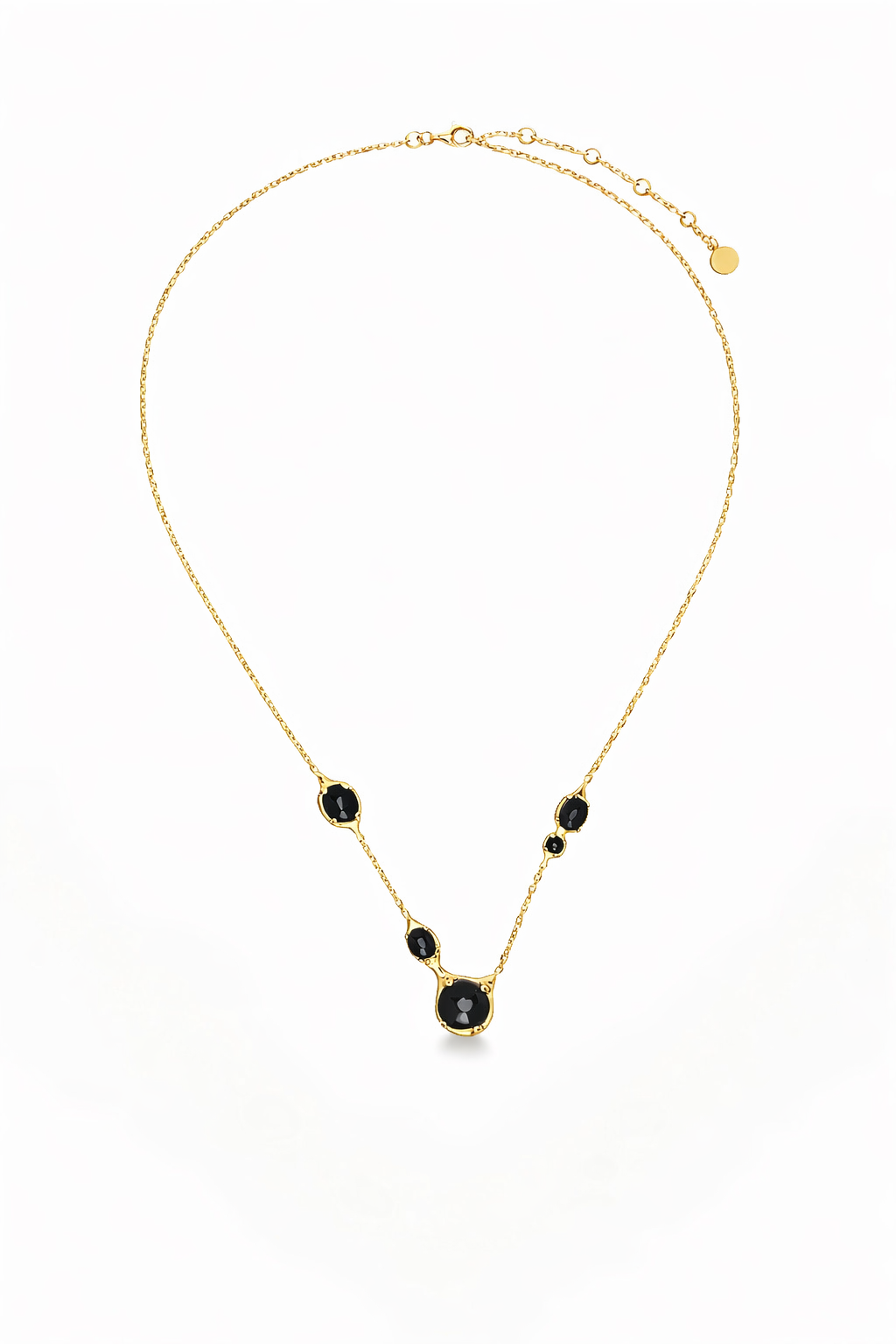 Droplet Necklace - Black Onyx -Sale