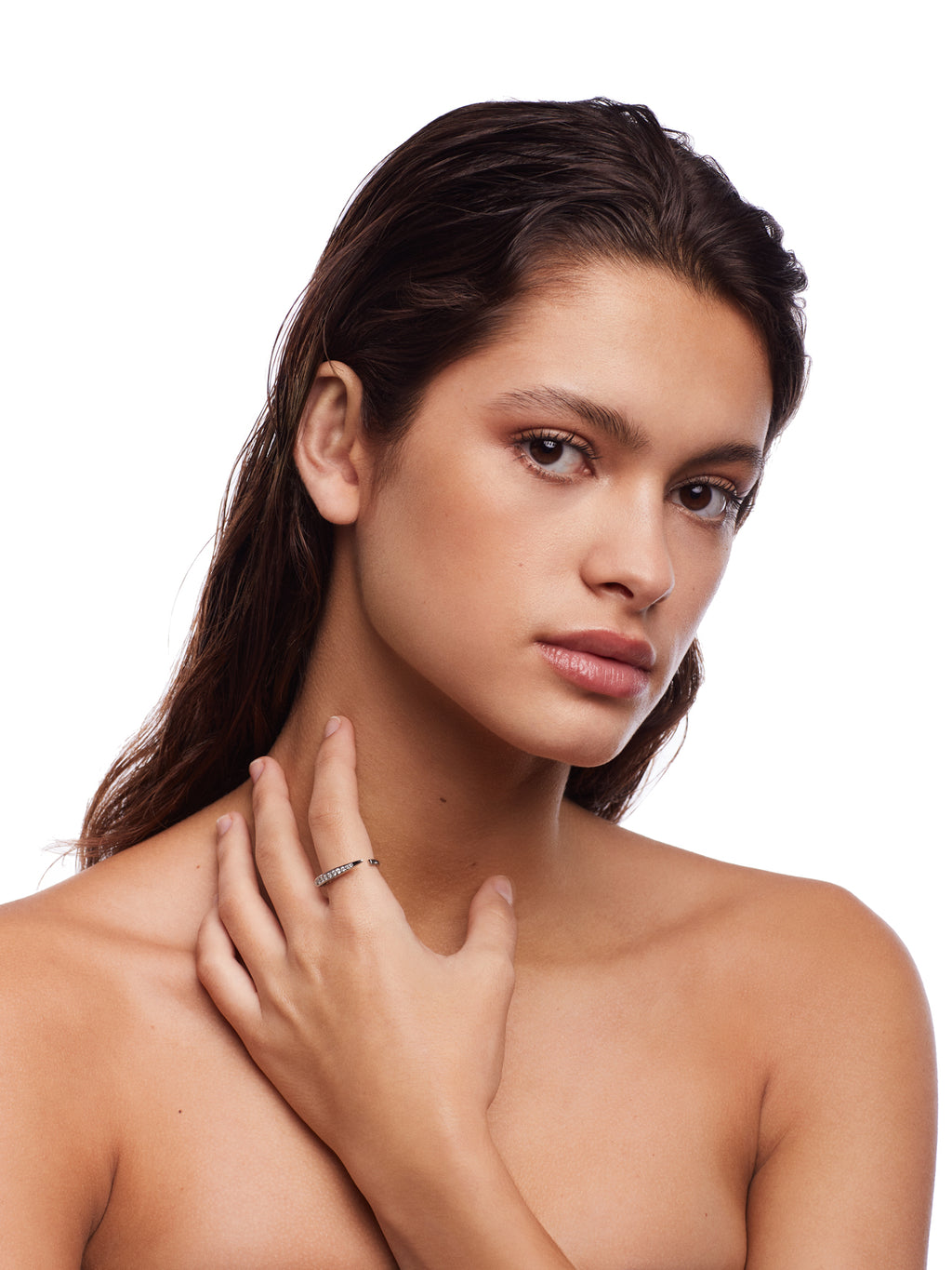 Encrusted Viper Ring