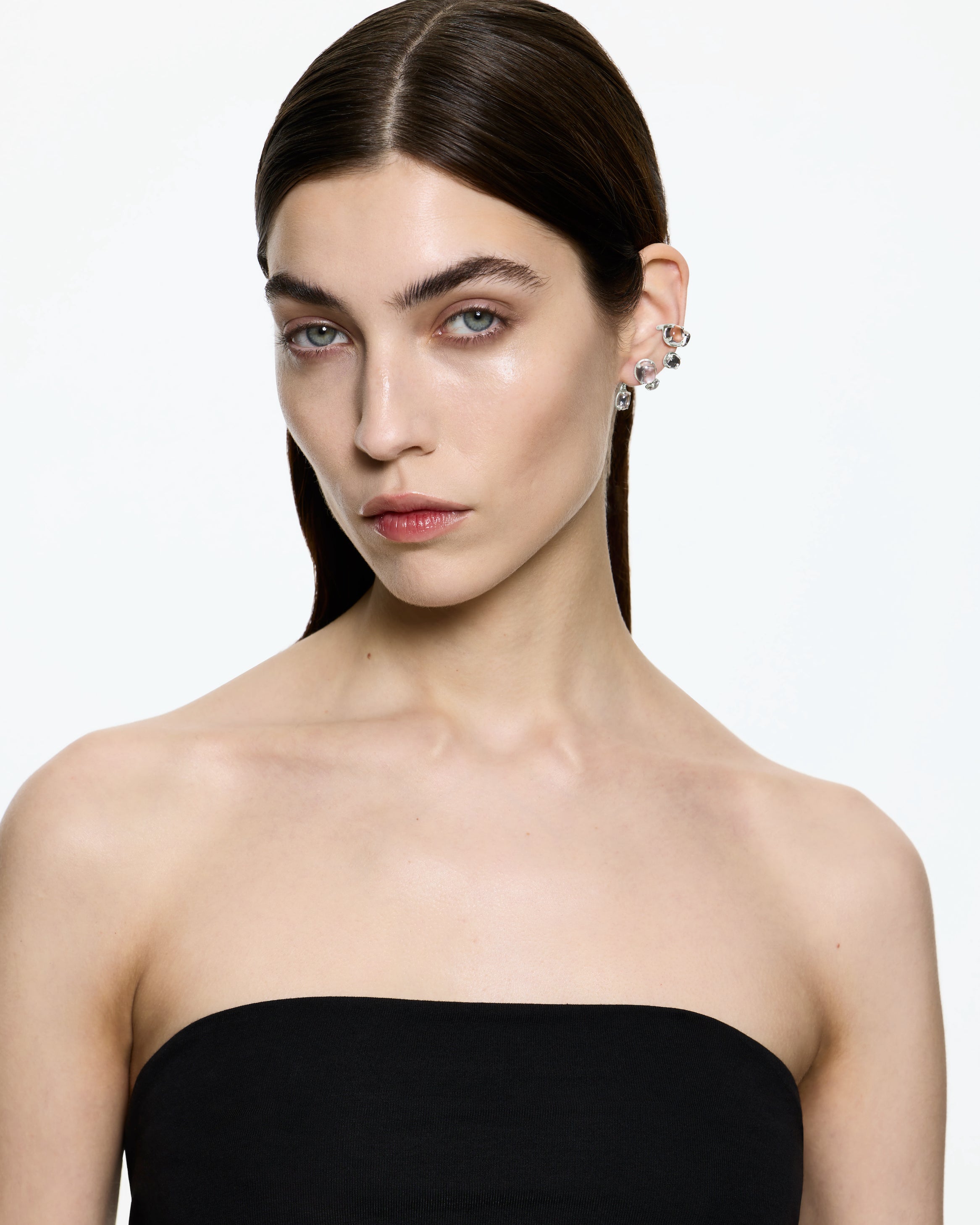 925 Sterling Silver Ear Sets - Alan Crocetti | Luxury Sculptural