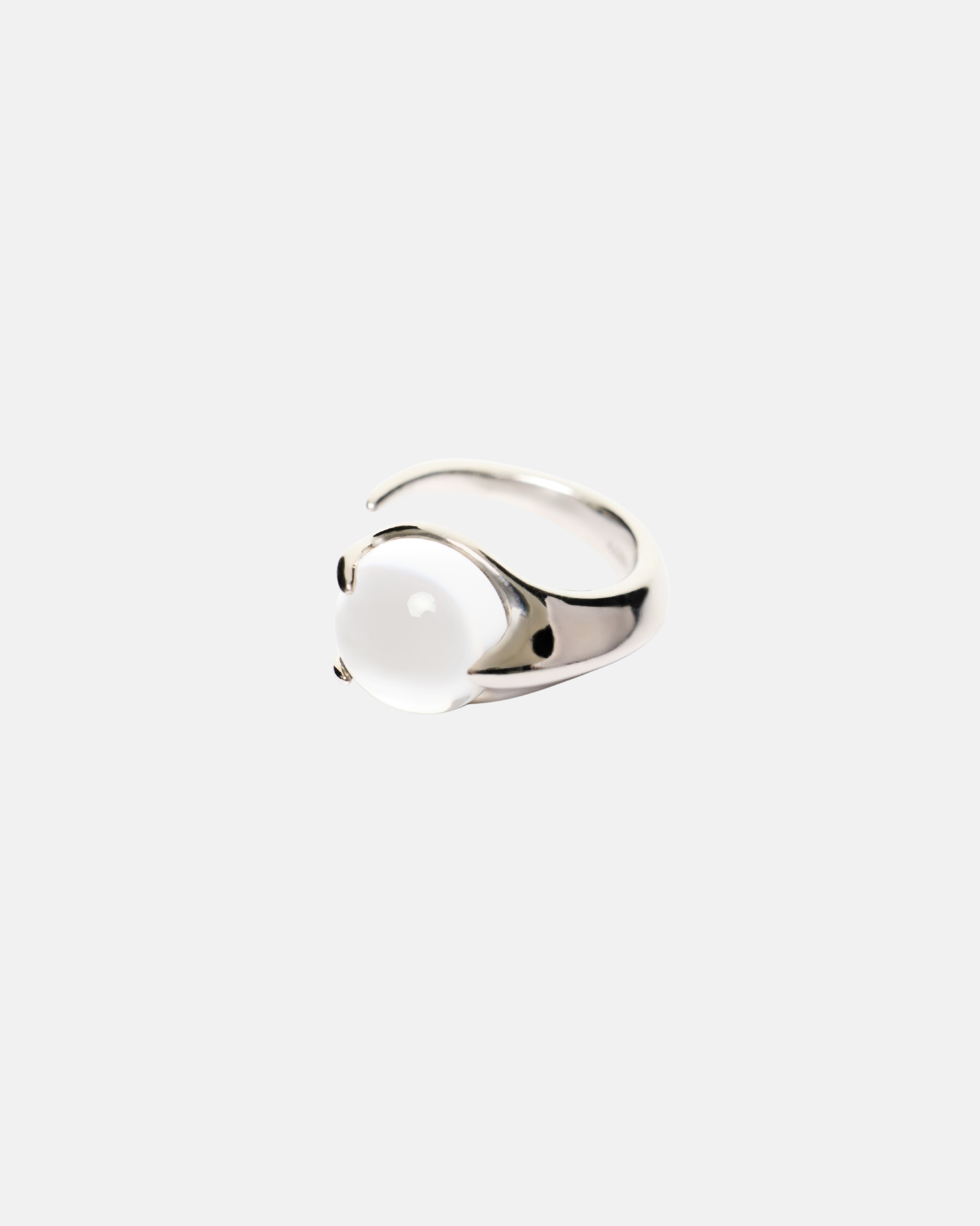 Climax Ring – Rhodium Vermeil