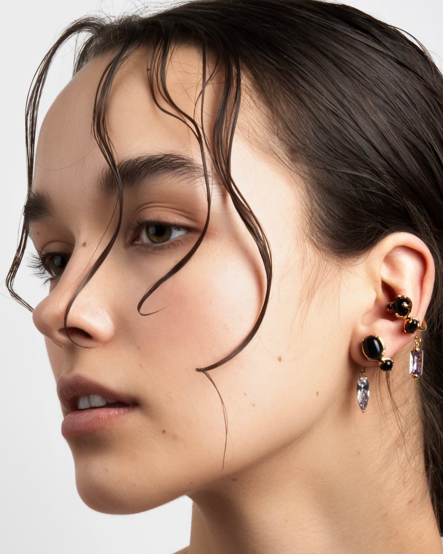 Climax Punk Ear Set - Black Onyx