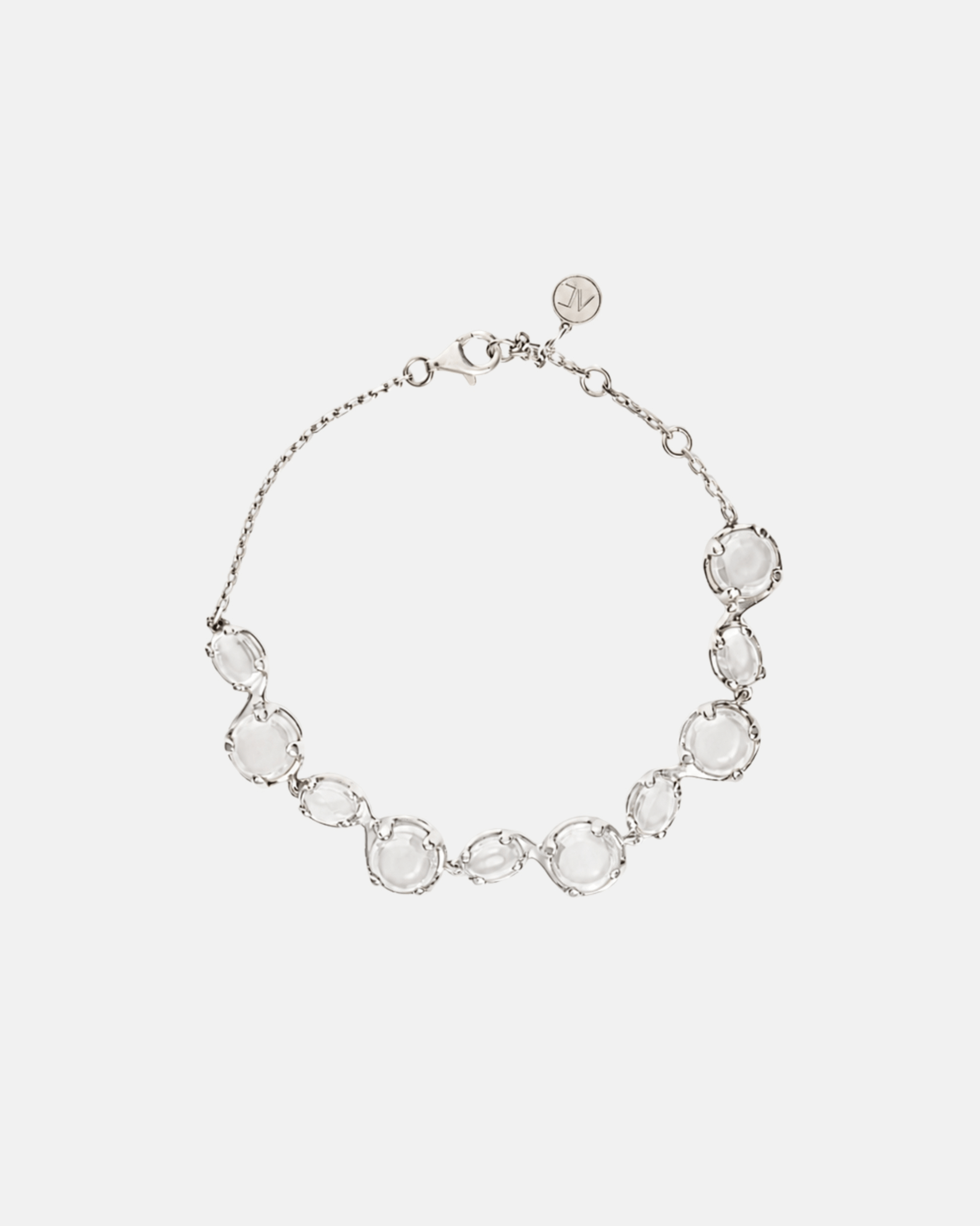 Dew Bracelet - Rhodium Vermeil