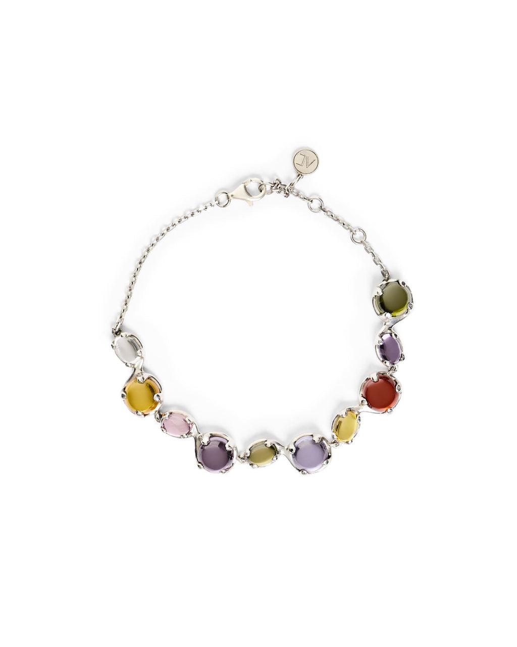 Dew Tropical Bracelet - Rhodium Vermeil