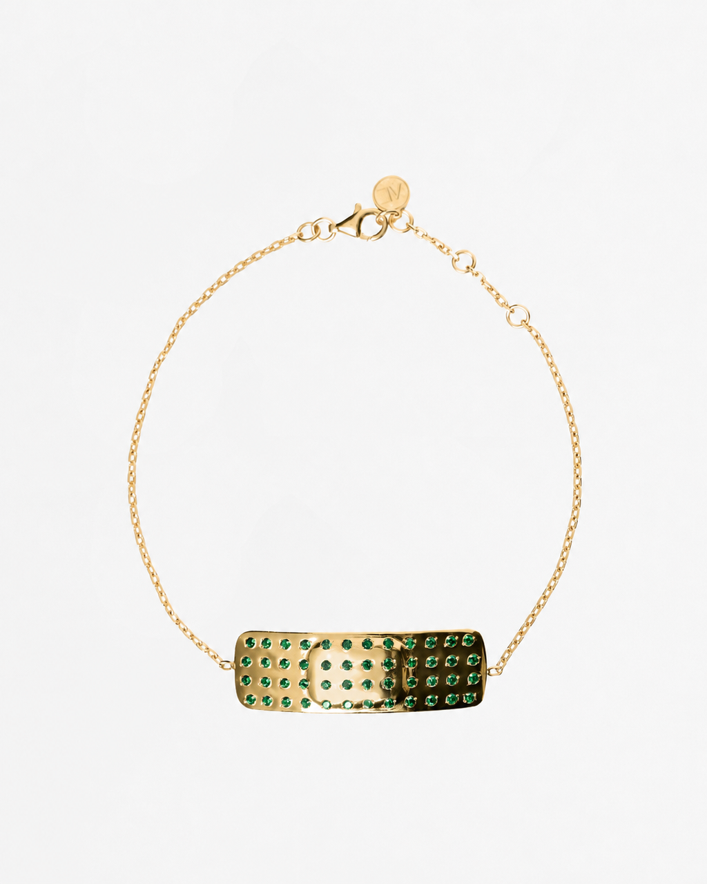 Encrusted Mini Plaster Bracelet