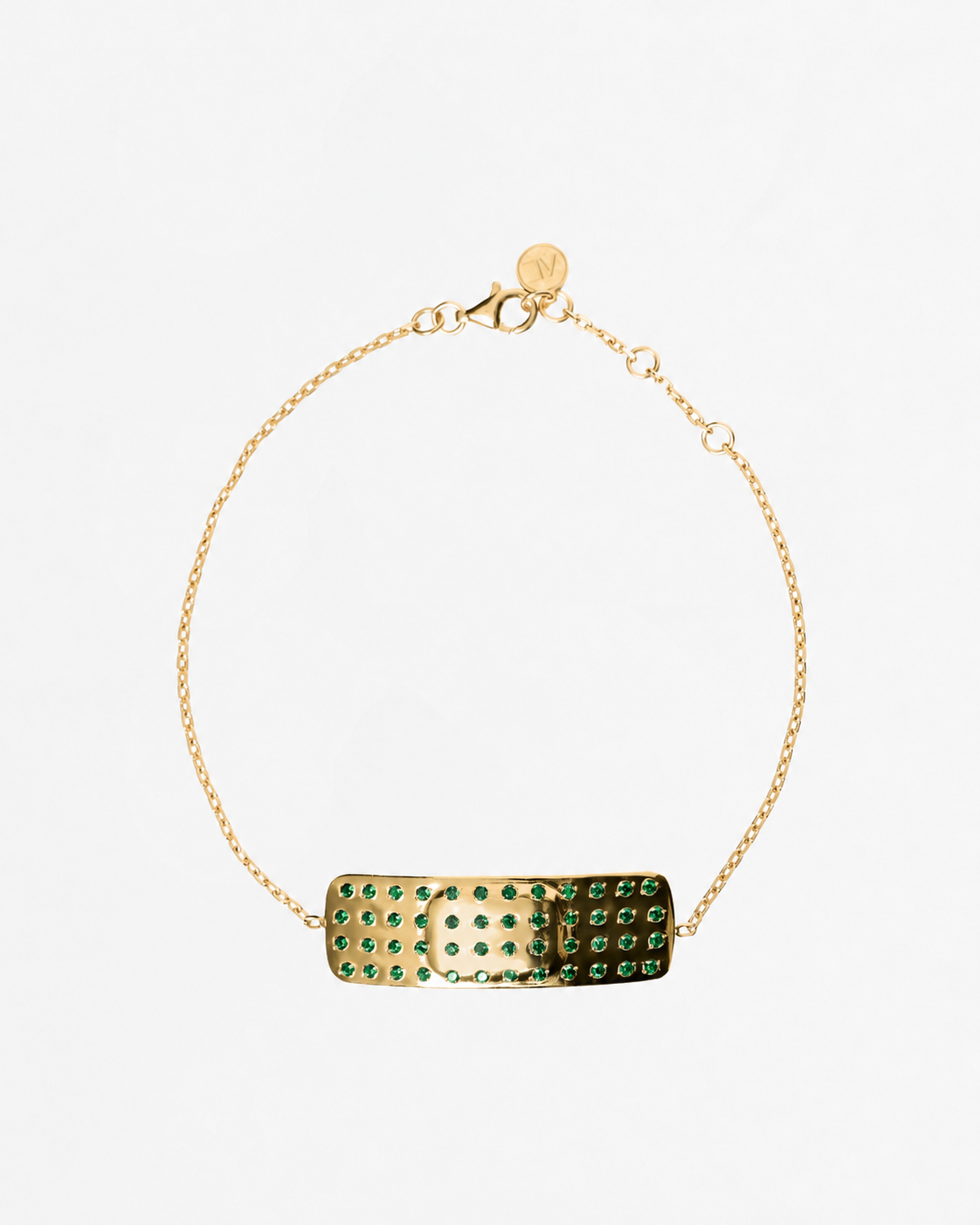 Encrusted Mini Plaster Bracelet