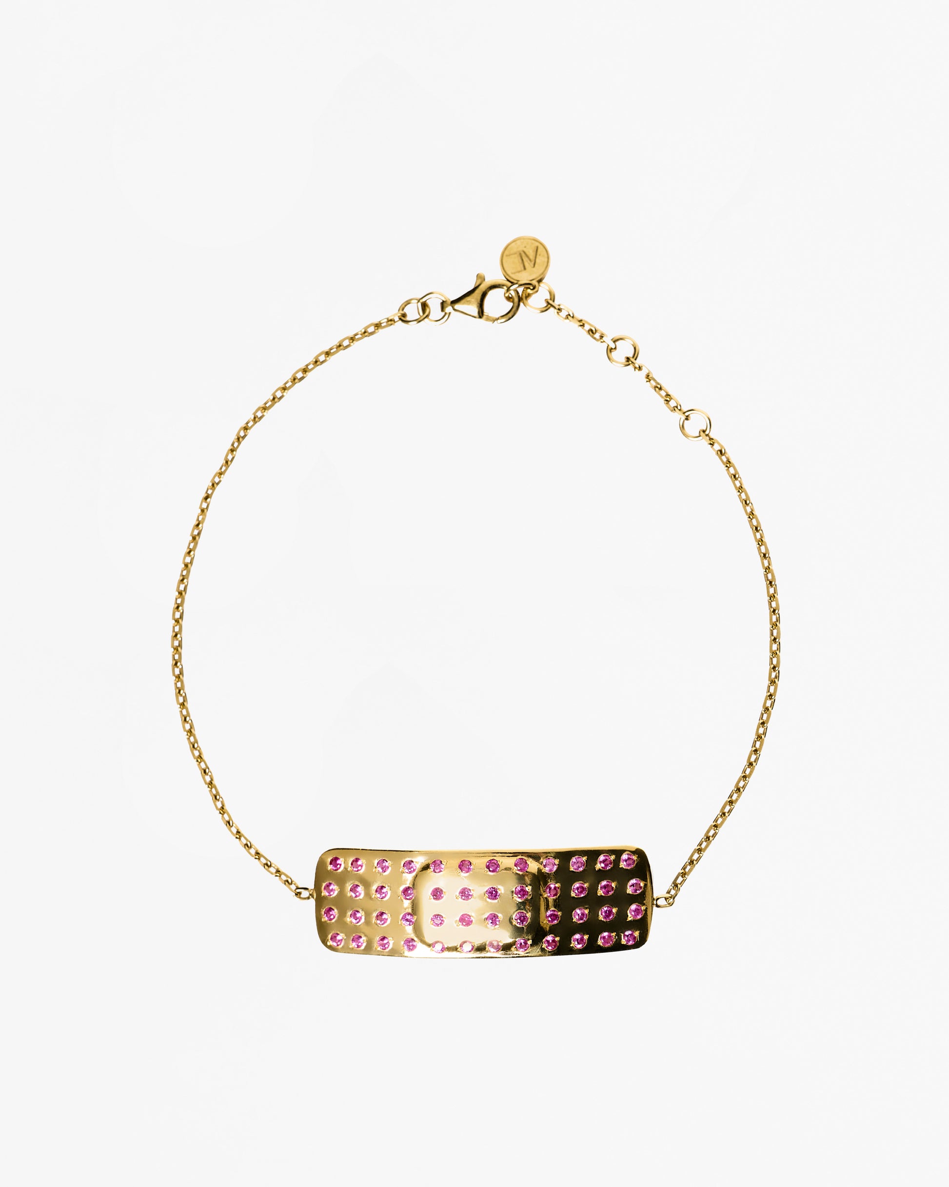 Encrusted Mini Plaster Bracelet