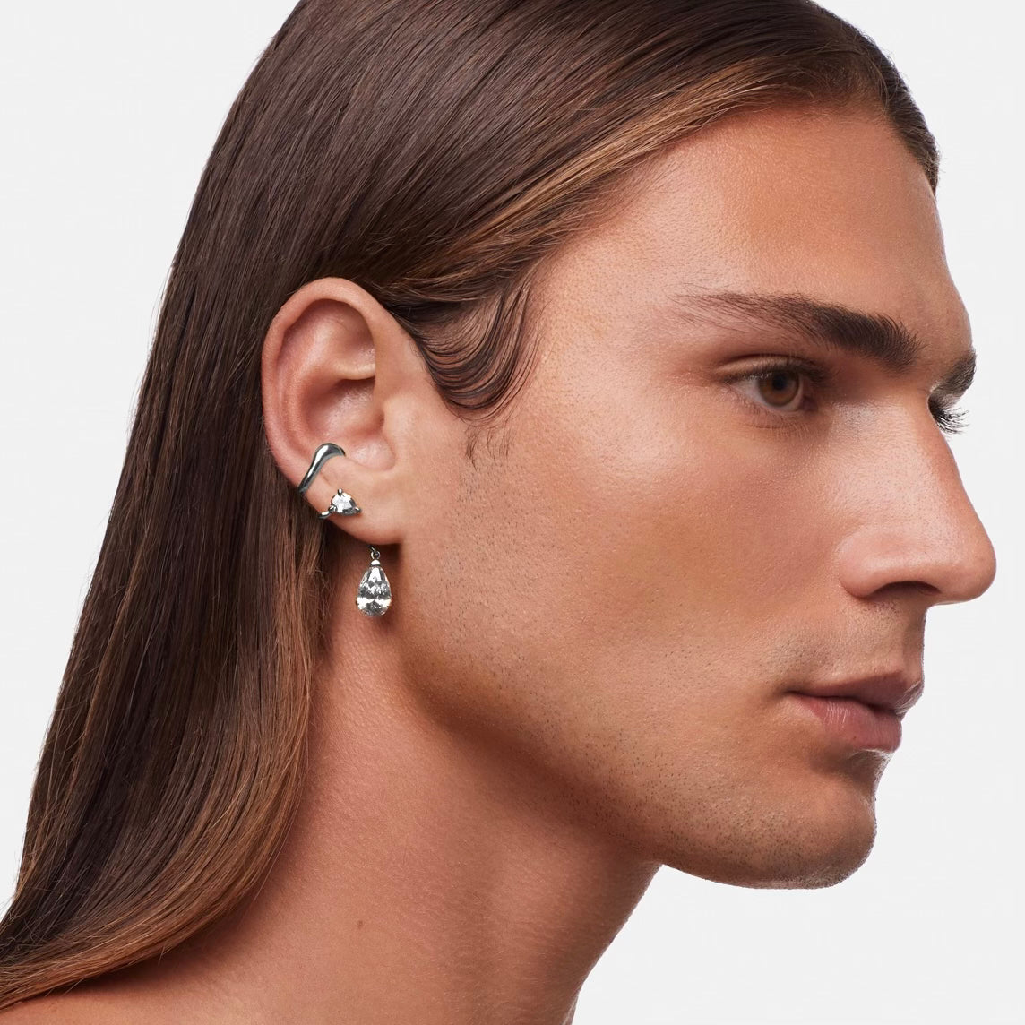 Nano Hybrid Alien Drop Ear Cuff - Single (Right)