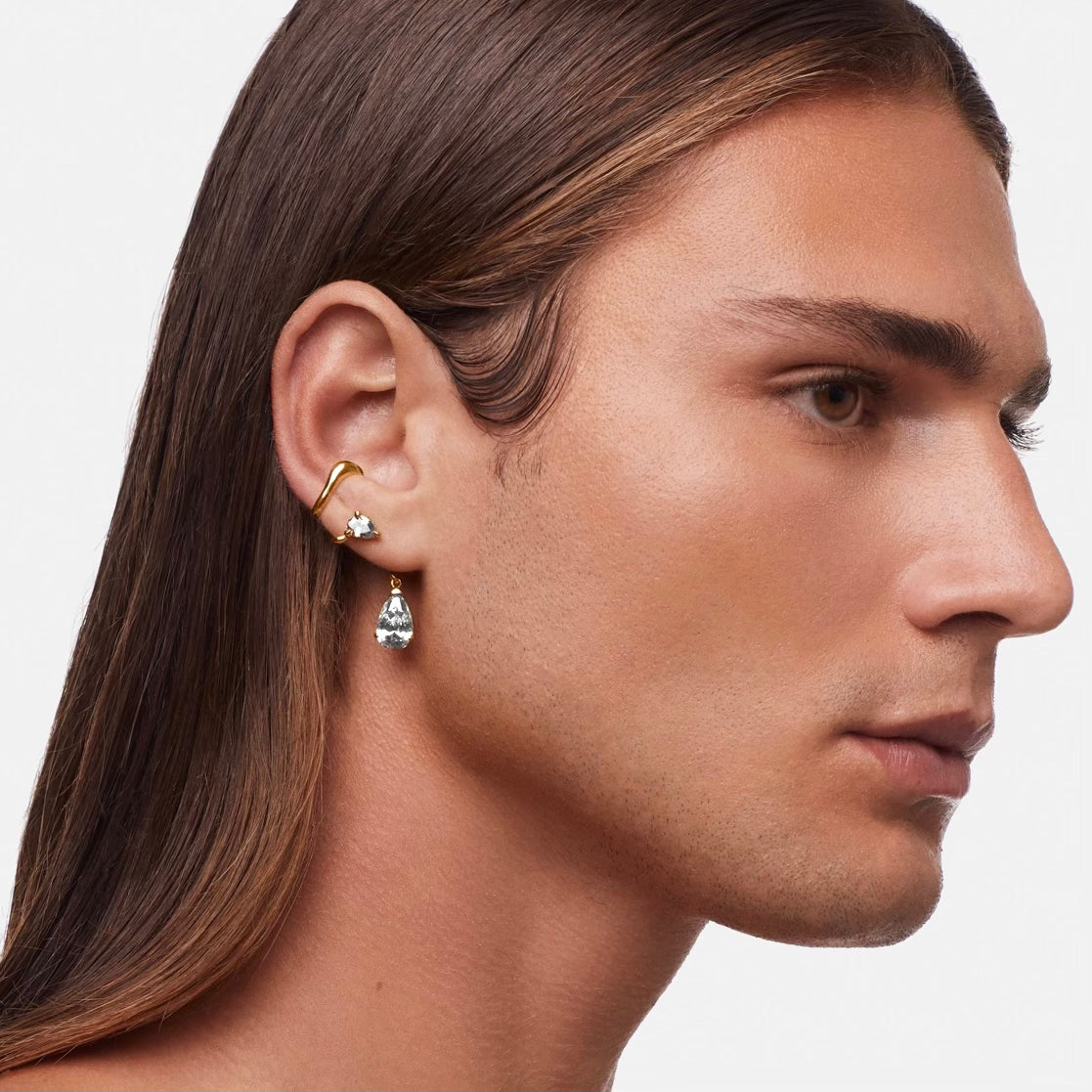 Nano Hybrid Alien Drop Ear Cuff - Single (Right)