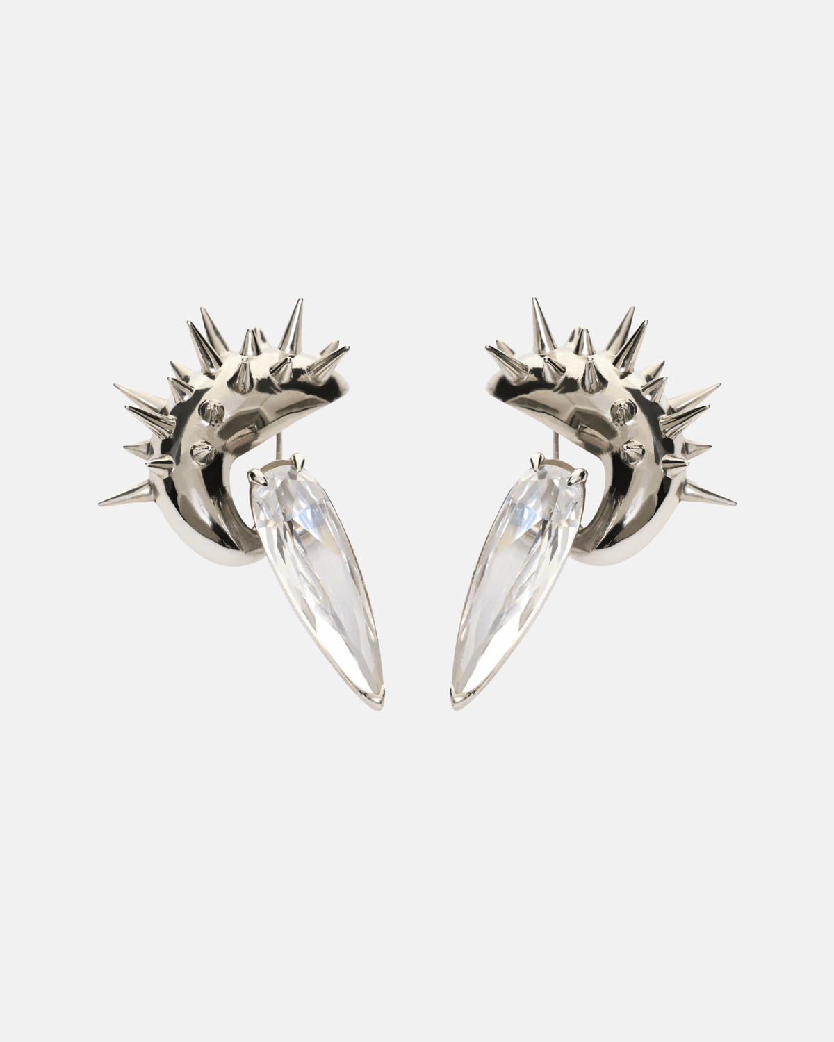 925 Sterling Silver Earrings - Alan Crocetti | Luxury Sculptural 925 Sterling Silver Earrings - Alan Crocetti | Luxury Sculptural