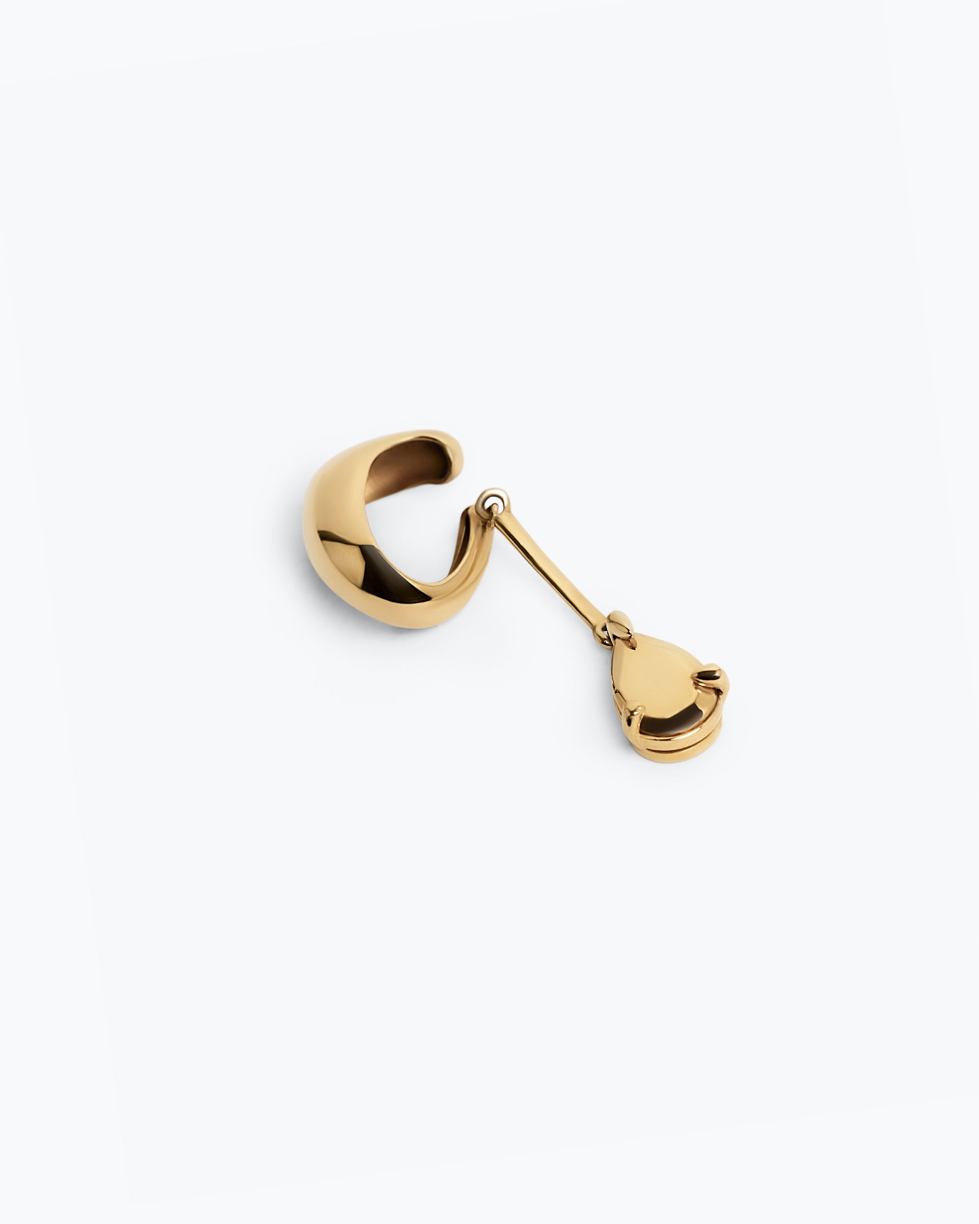 Hard Alien Drop Ear Cuff Single