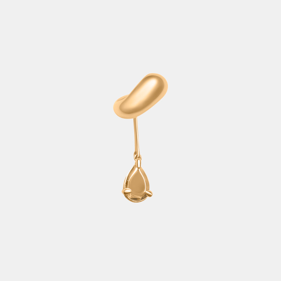 Hard Alien Drop Ear Cuff Single