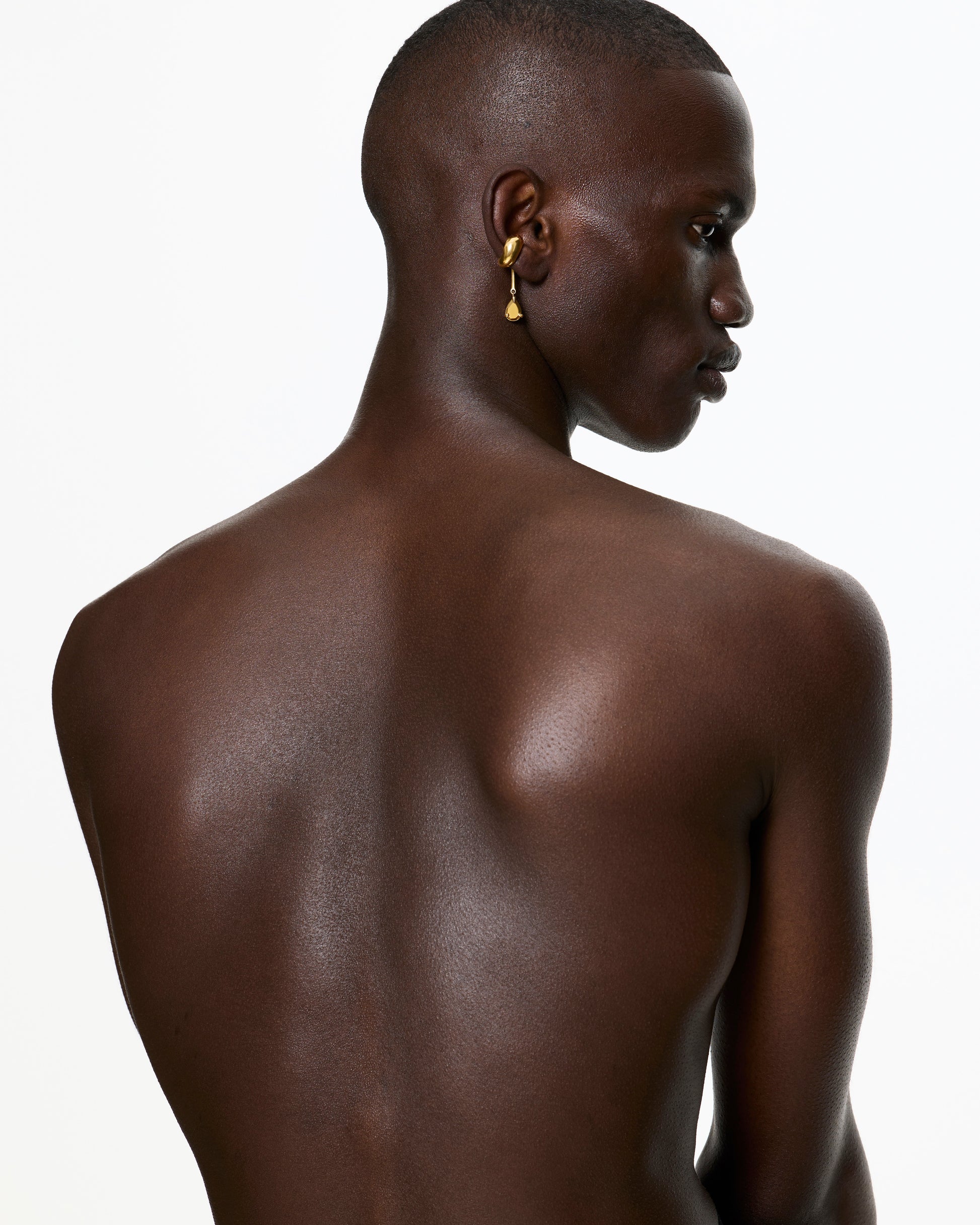 Hard Alien Drop Ear Cuff Single