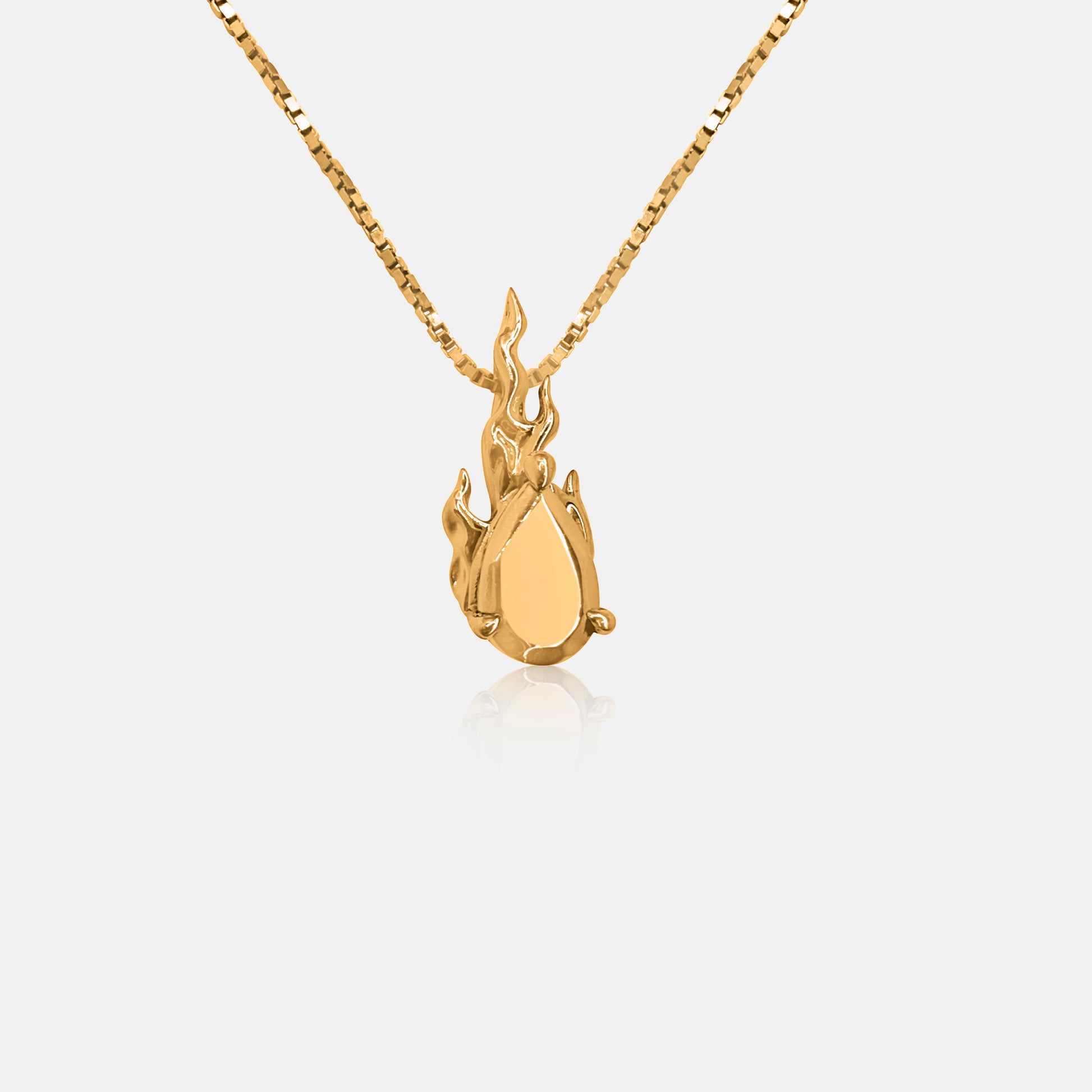 Mini Hard Gem in Heat - Necklace