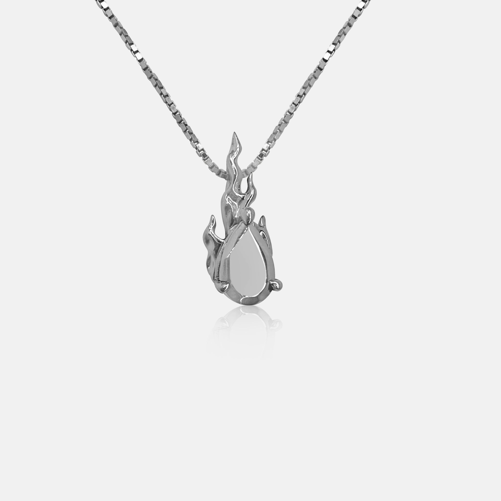 Mini Hard Gem in Heat - Necklace