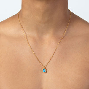 Sky Nano Flare Necklace – Gold Vermeil
