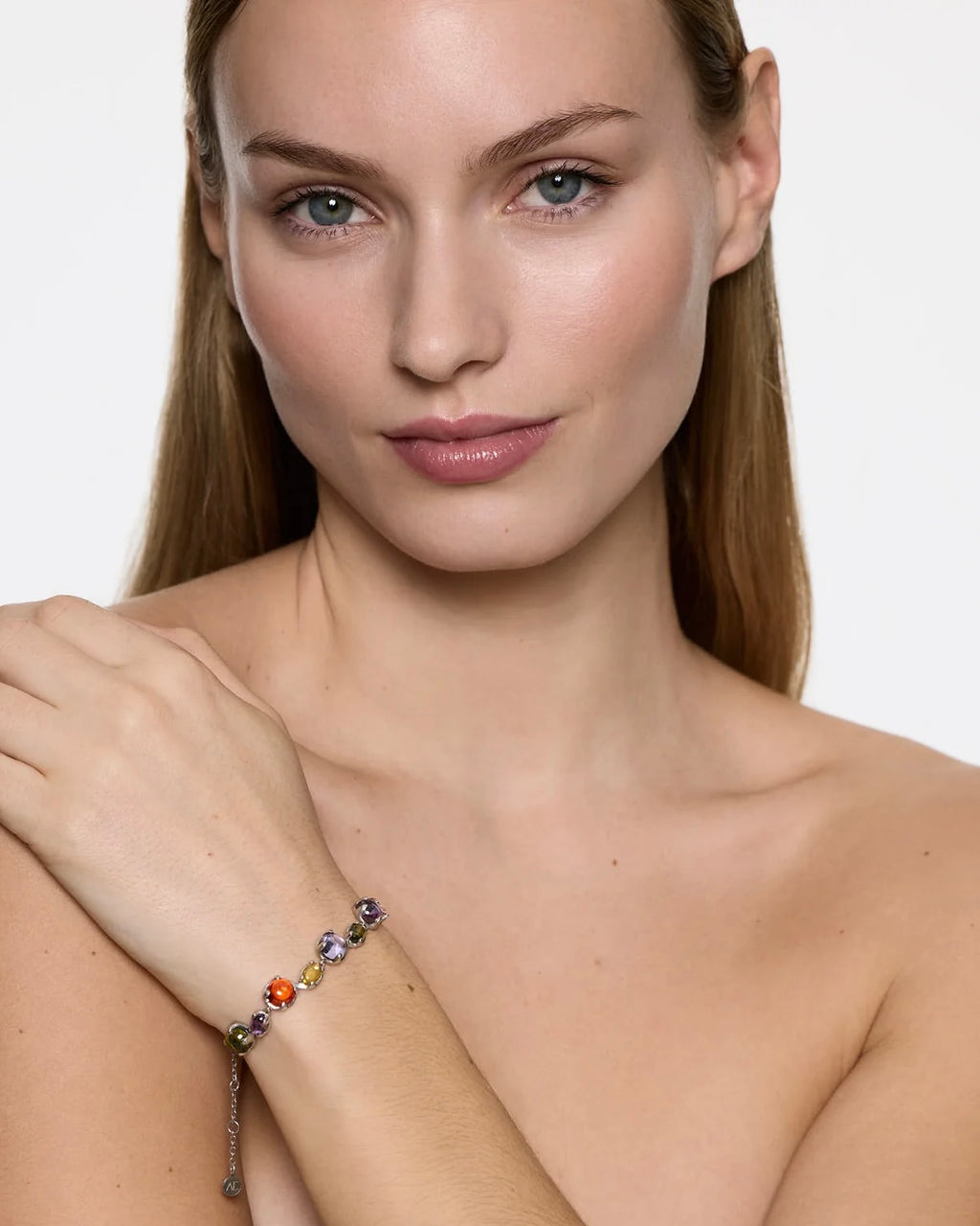 Dew Tropical Bracelet - Rhodium Vermeil