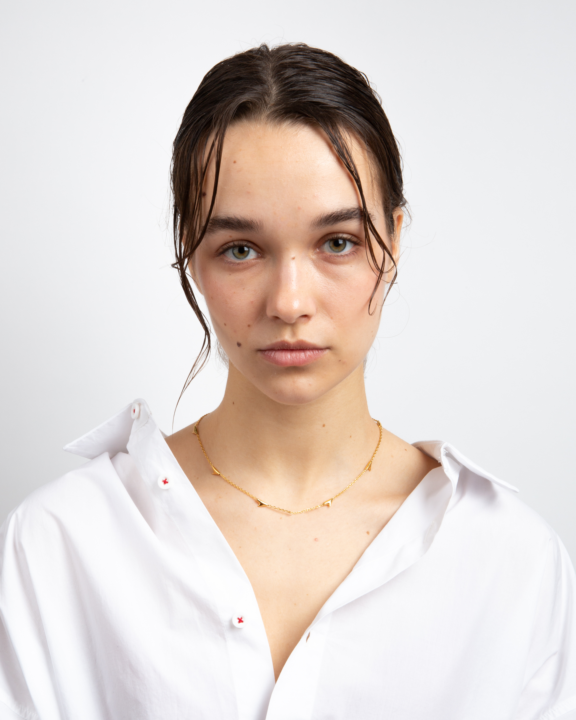 Chain of Thorns Necklace - Gold Vermeil