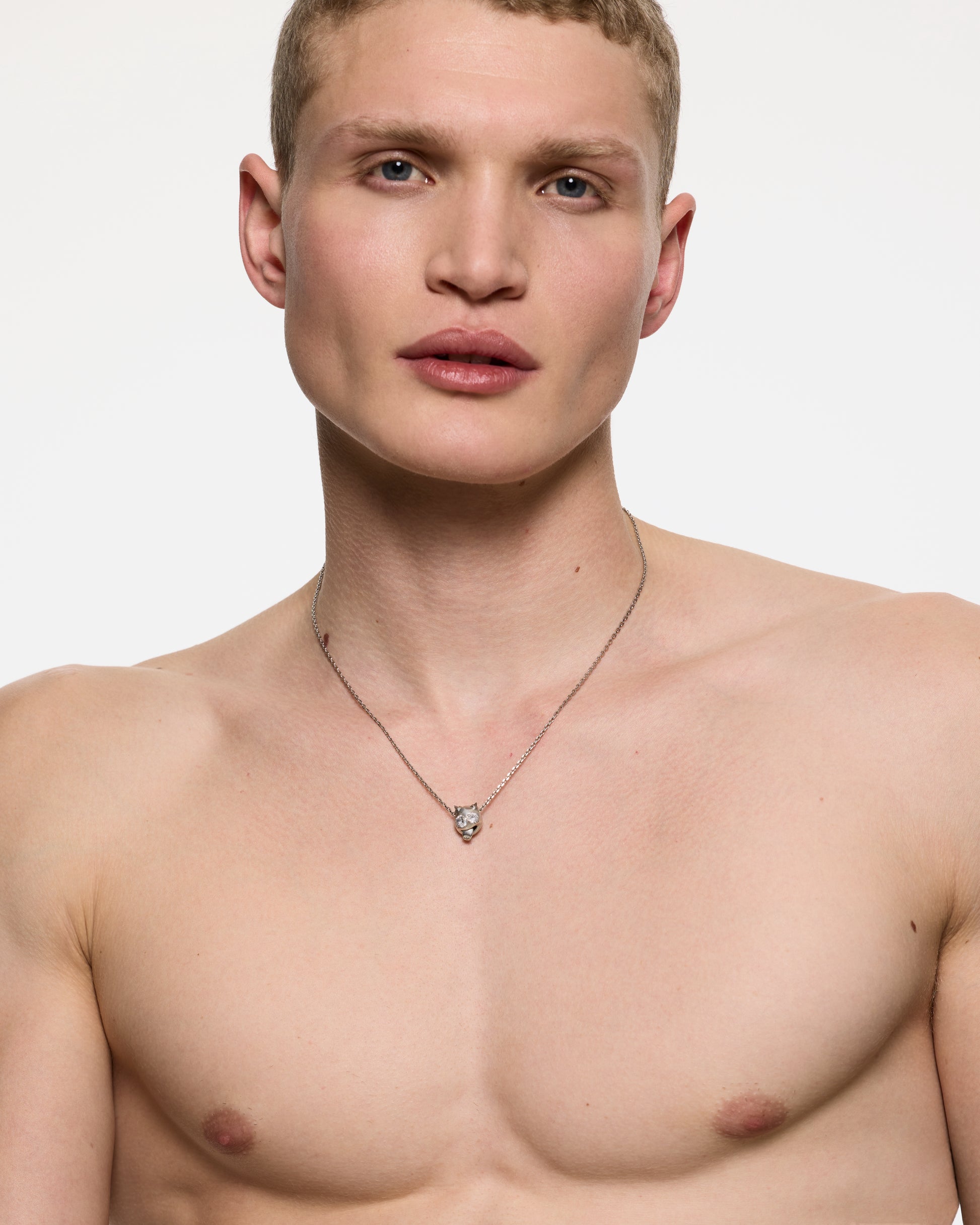 ALAN CROCETTI Mascot necklace worn on model