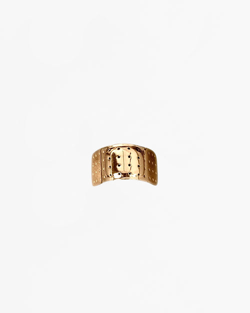 Alan Crocetti mini nose plaster jewellery gold vermeil