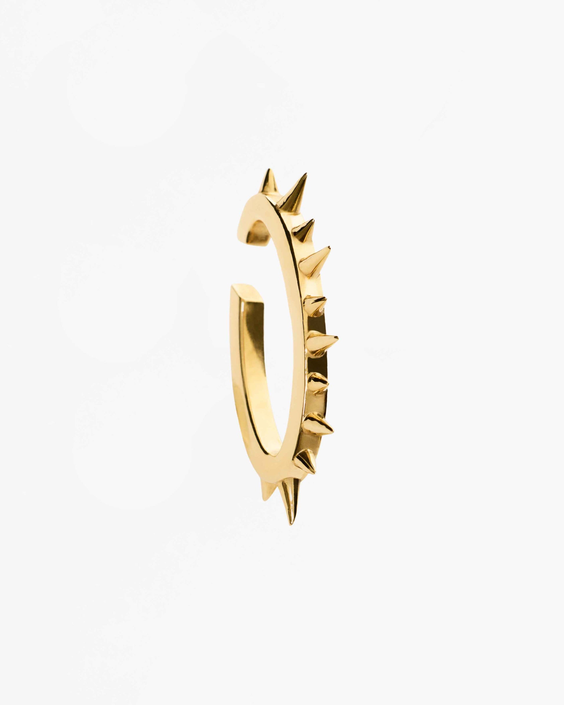 Mini Space Hoop Spur Ear Cuff