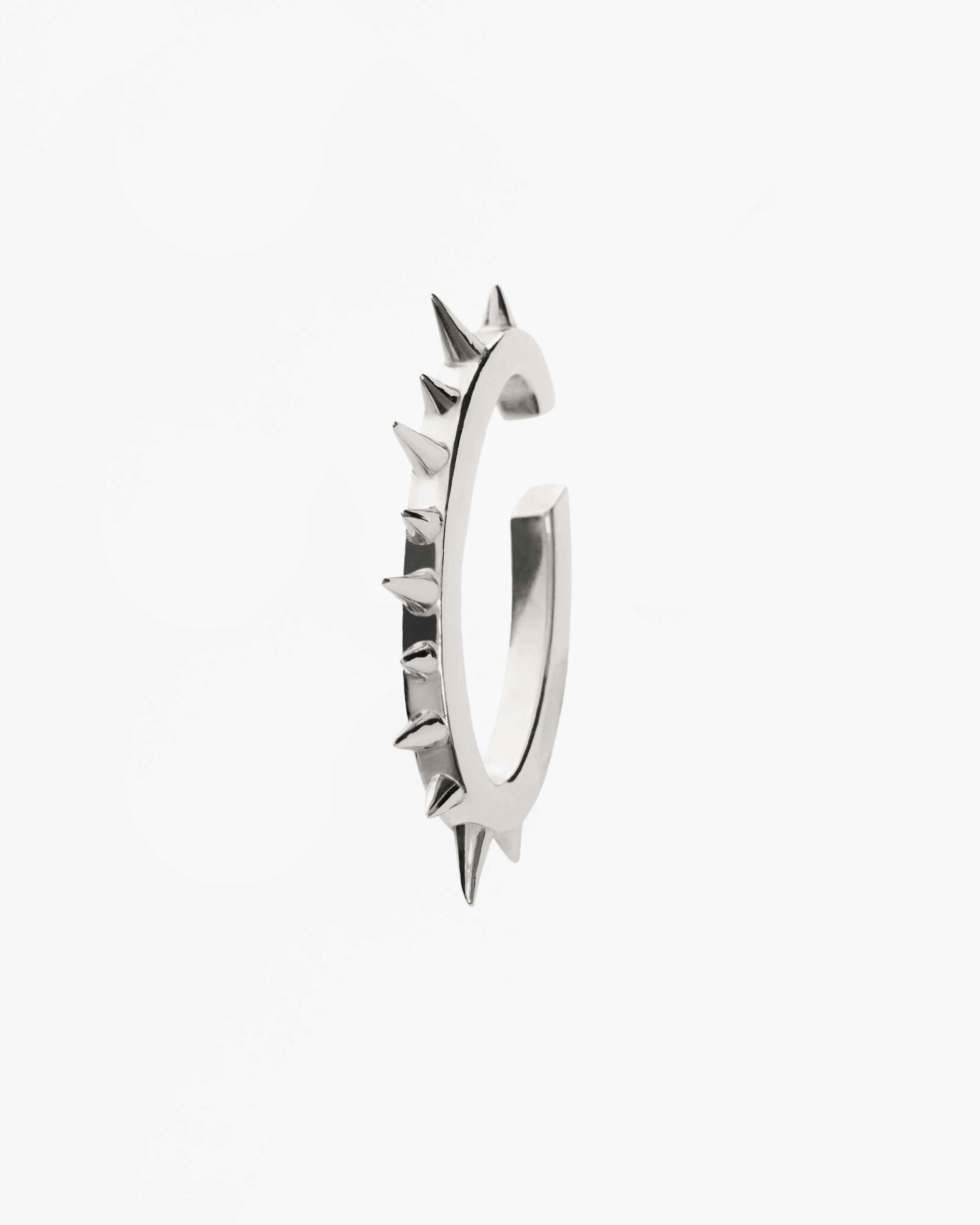 Mini Space Hoop Spur Ear Cuff