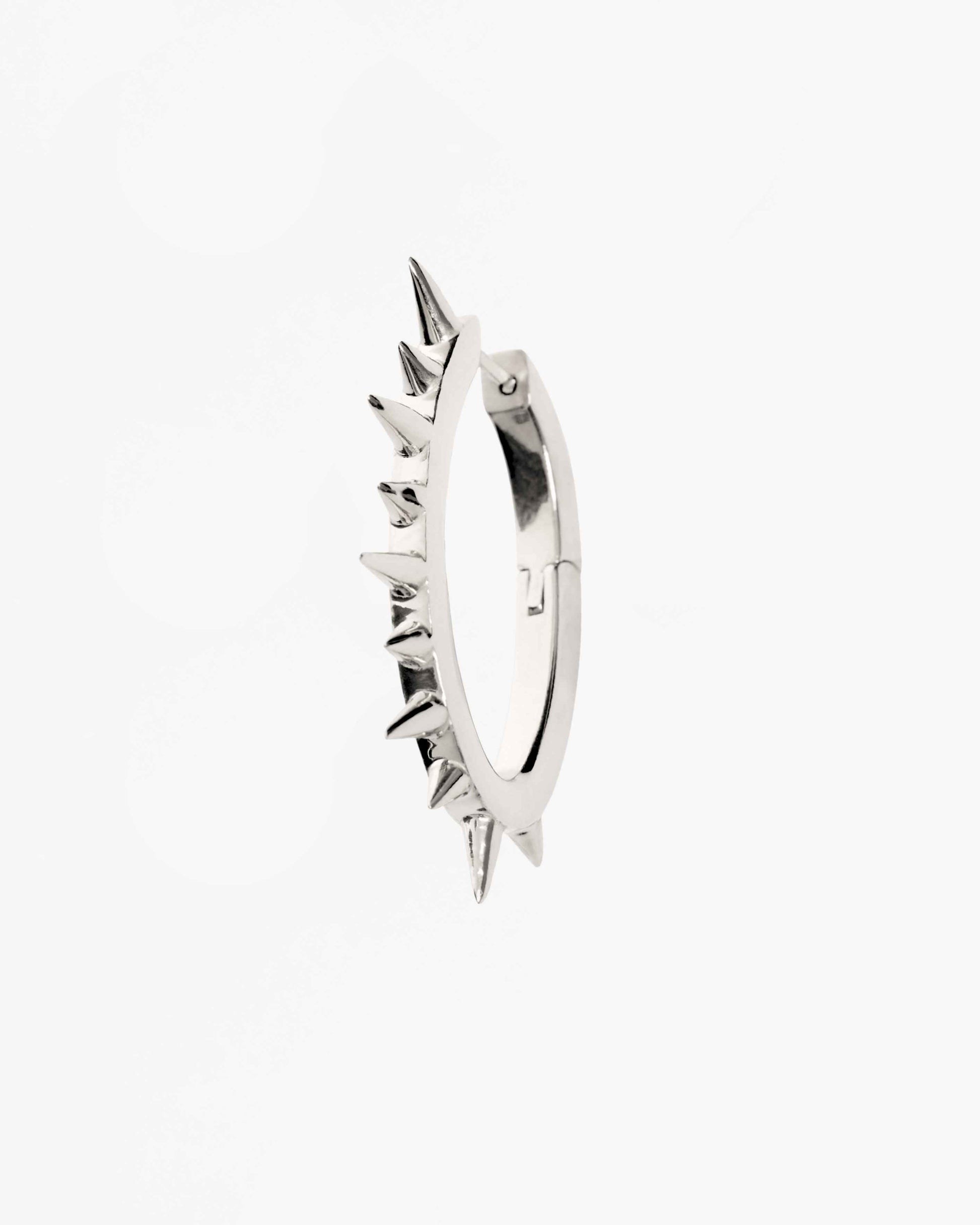 Mini Space Hoop Spur Earring