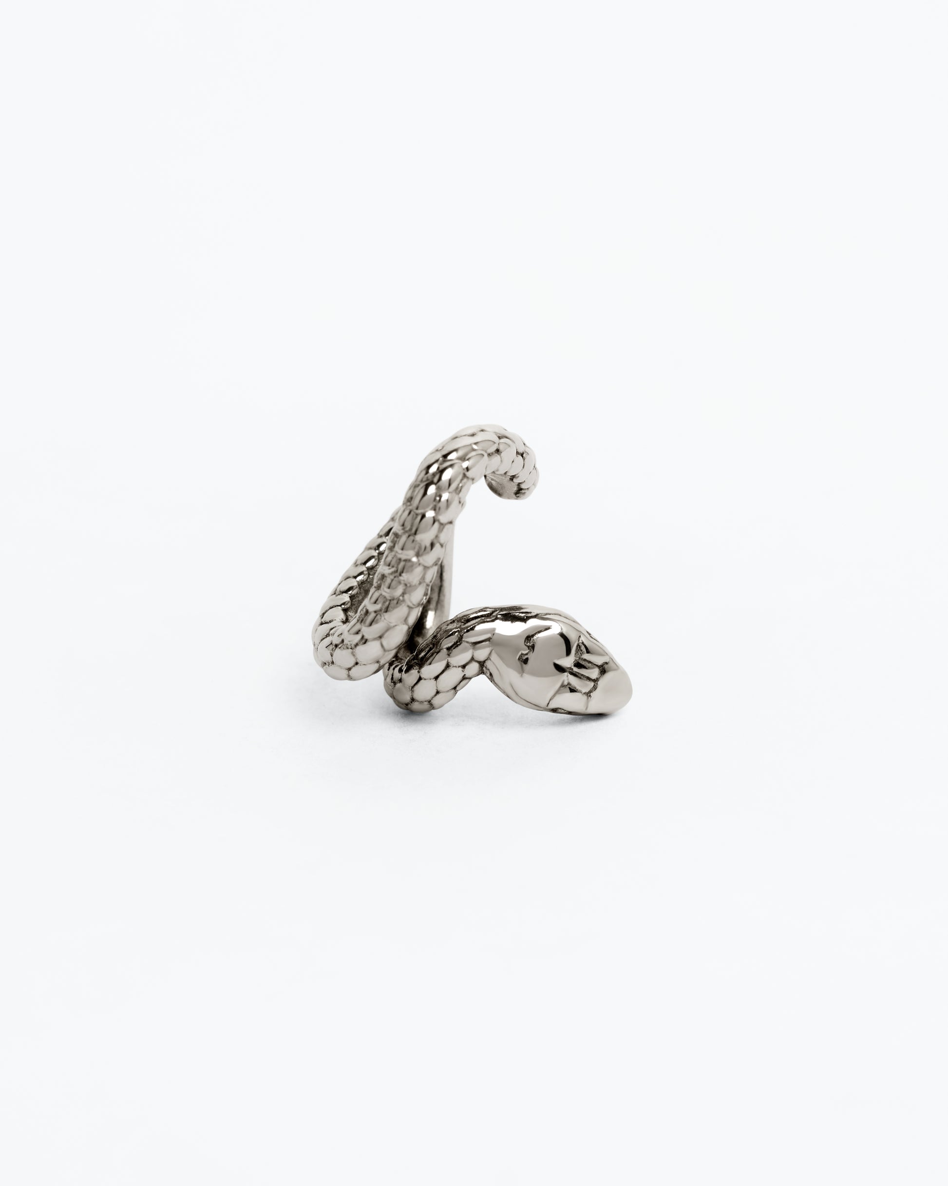 Nachash Ear Cuff - Rhodium Vermeil - Sale