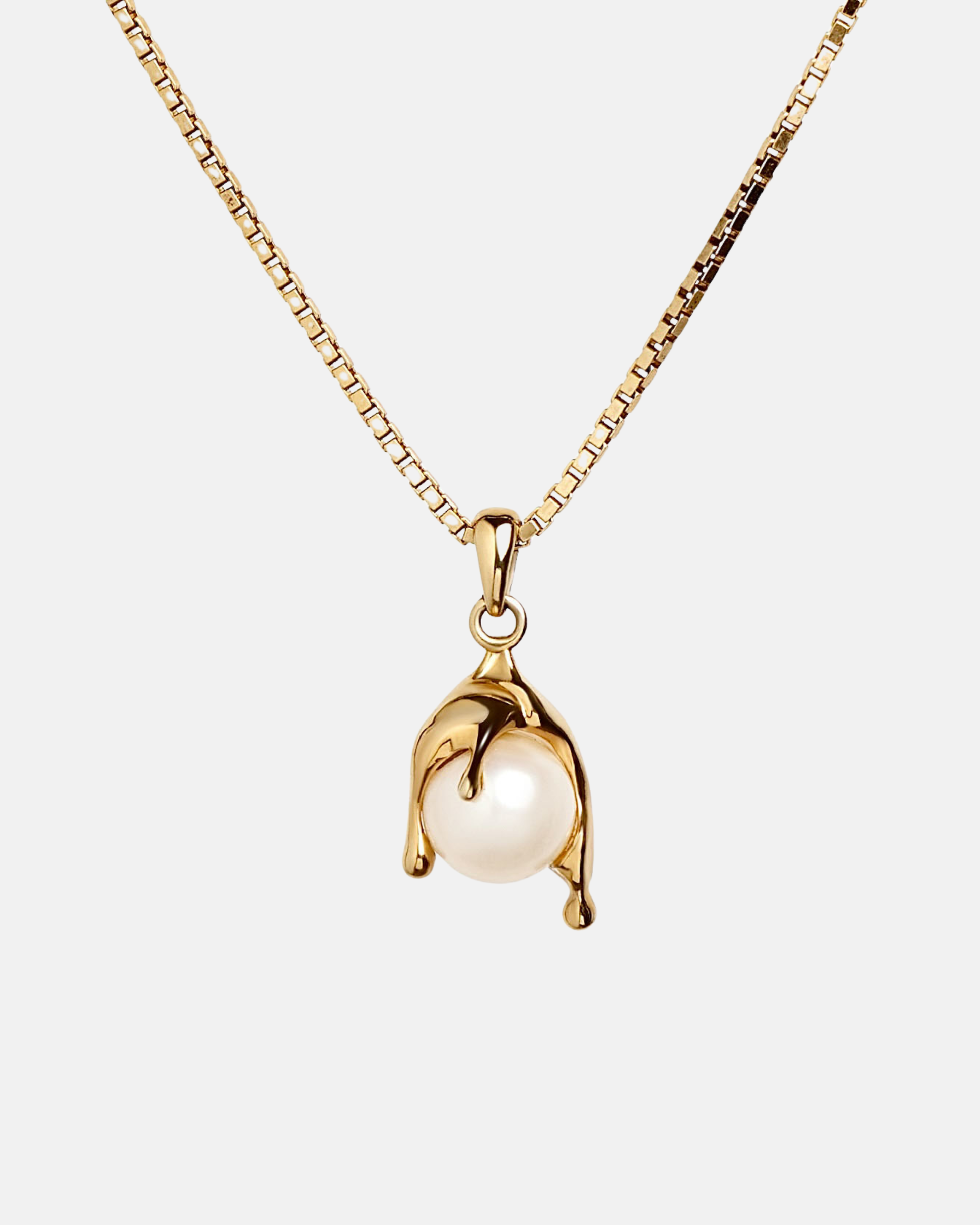 Nano Pearl Melt Necklace