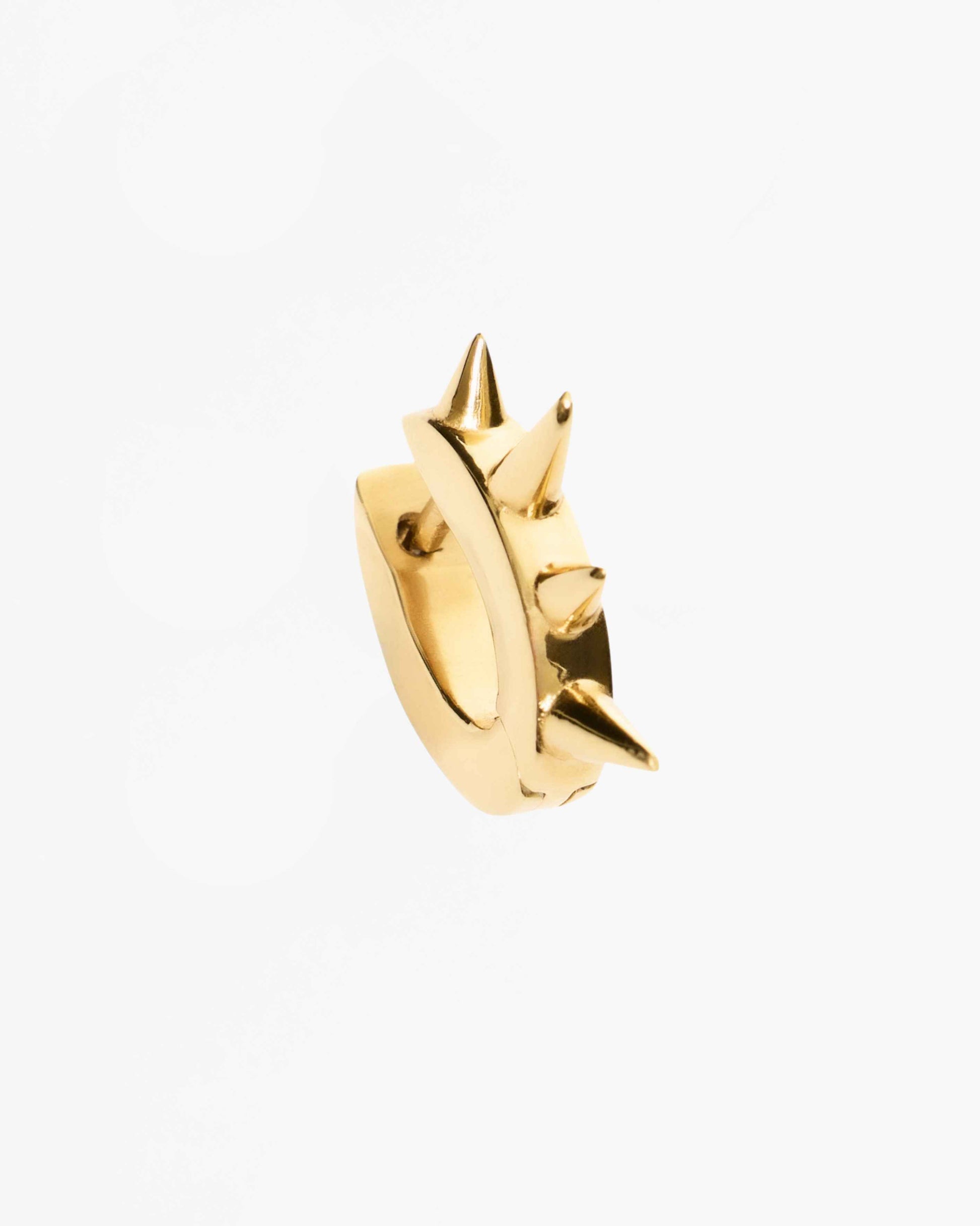 Nano Space Hoop Spur Earring