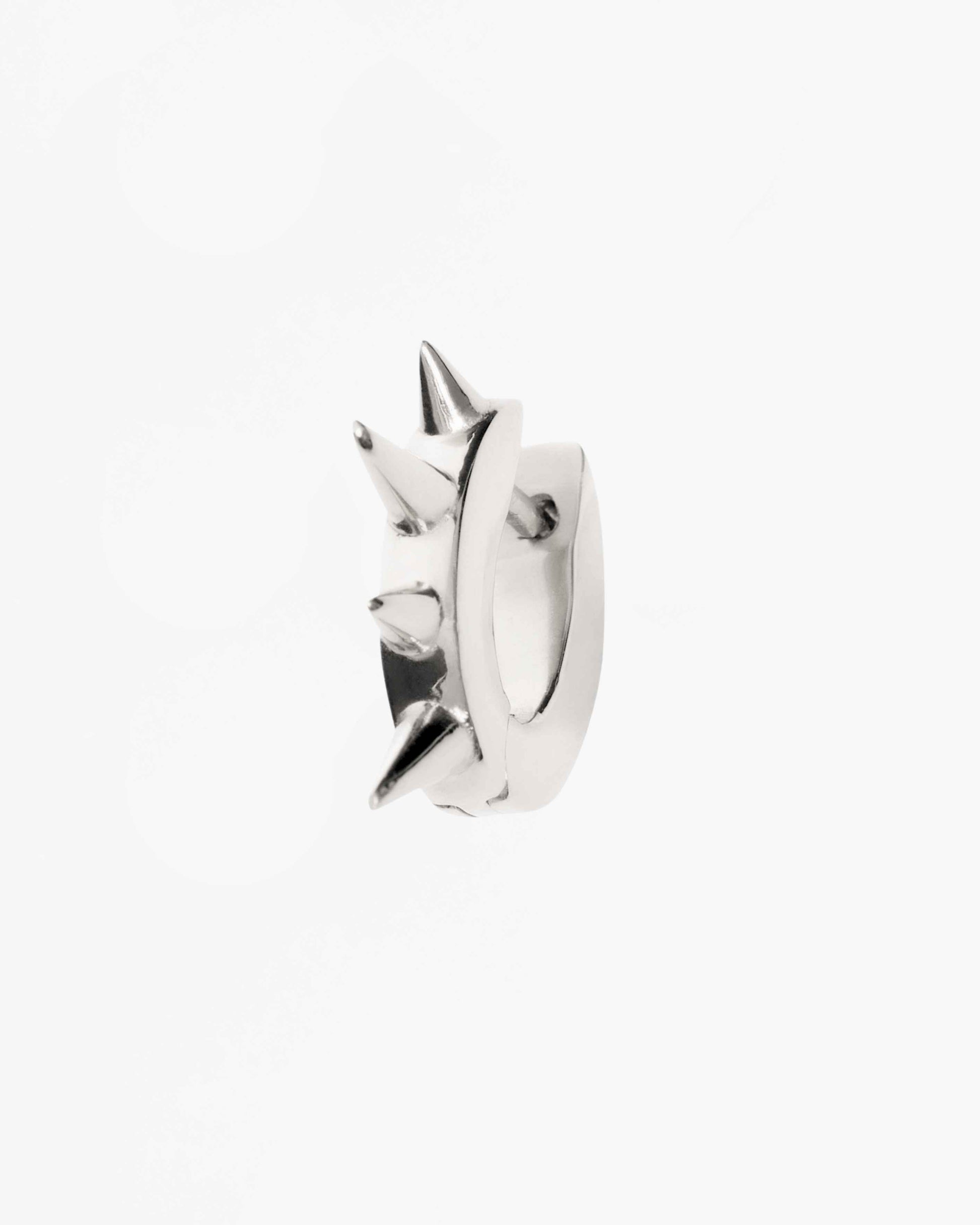 Nano Space Hoop Spur Earring
