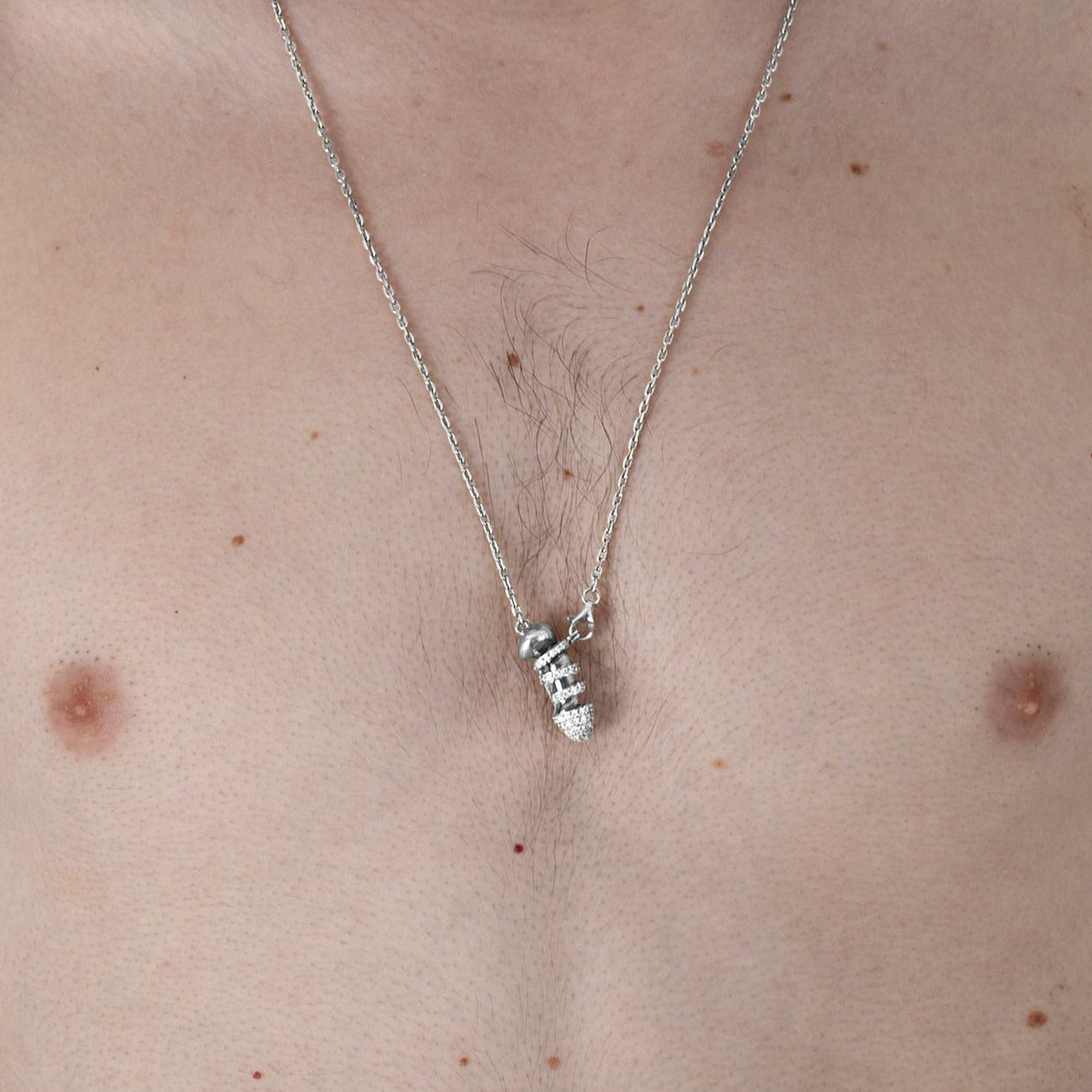 Encrusted Chastity Necklace