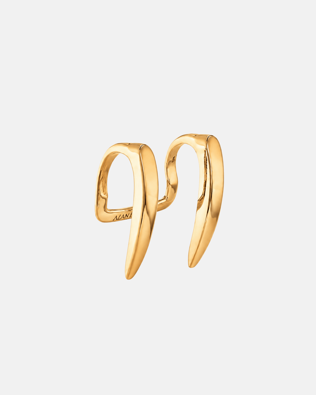 Viper Ear/Mouth Cuff - Gold Vermeil