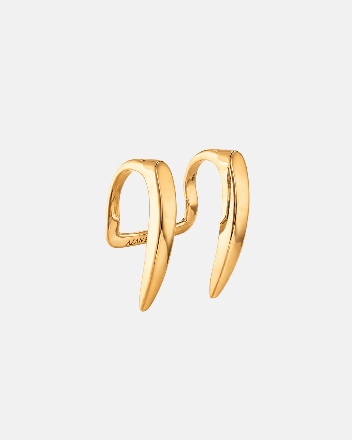 Viper Ear/Mouth Cuff - Gold Vermeil