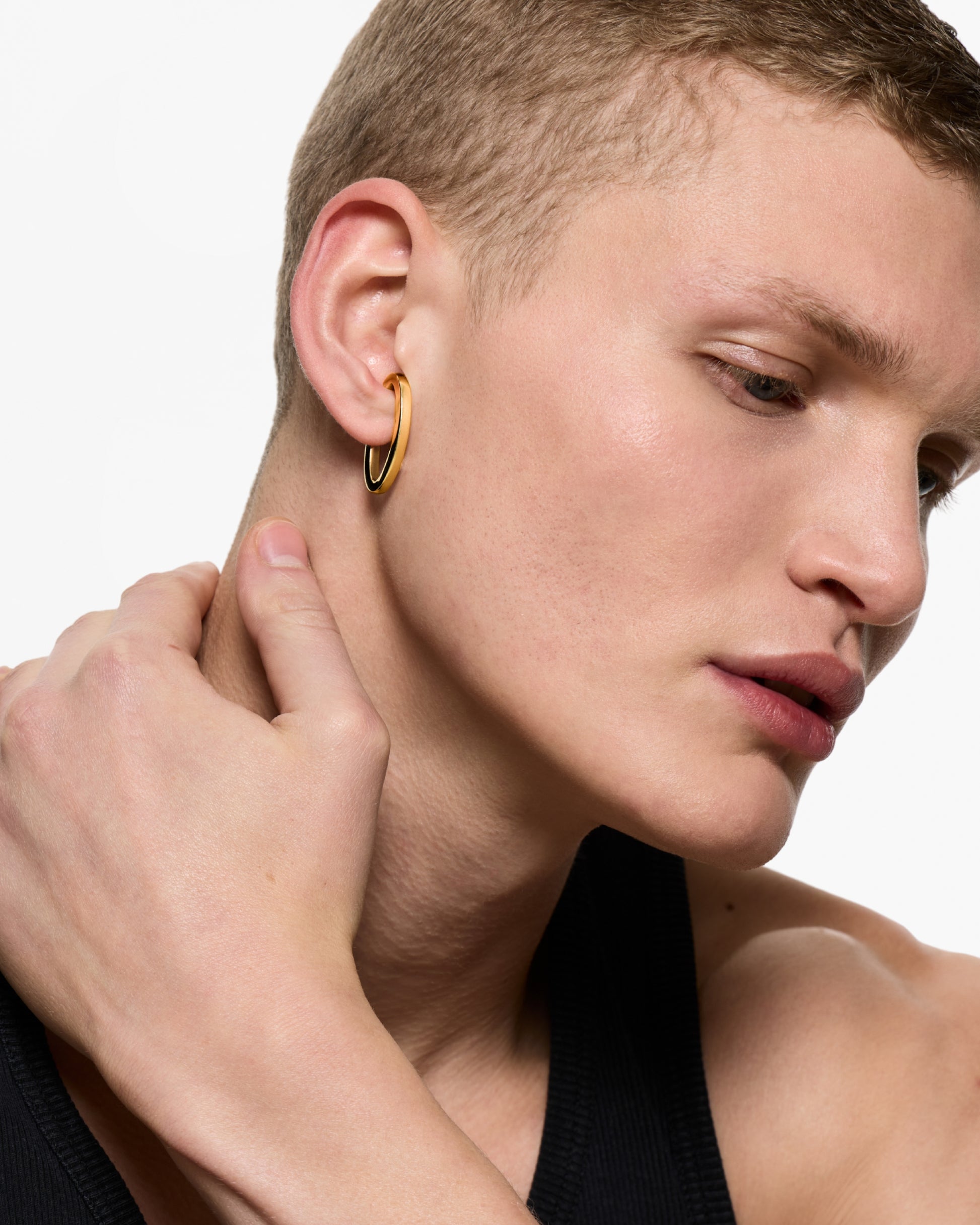 Mini Space Hoop Ear Cuff