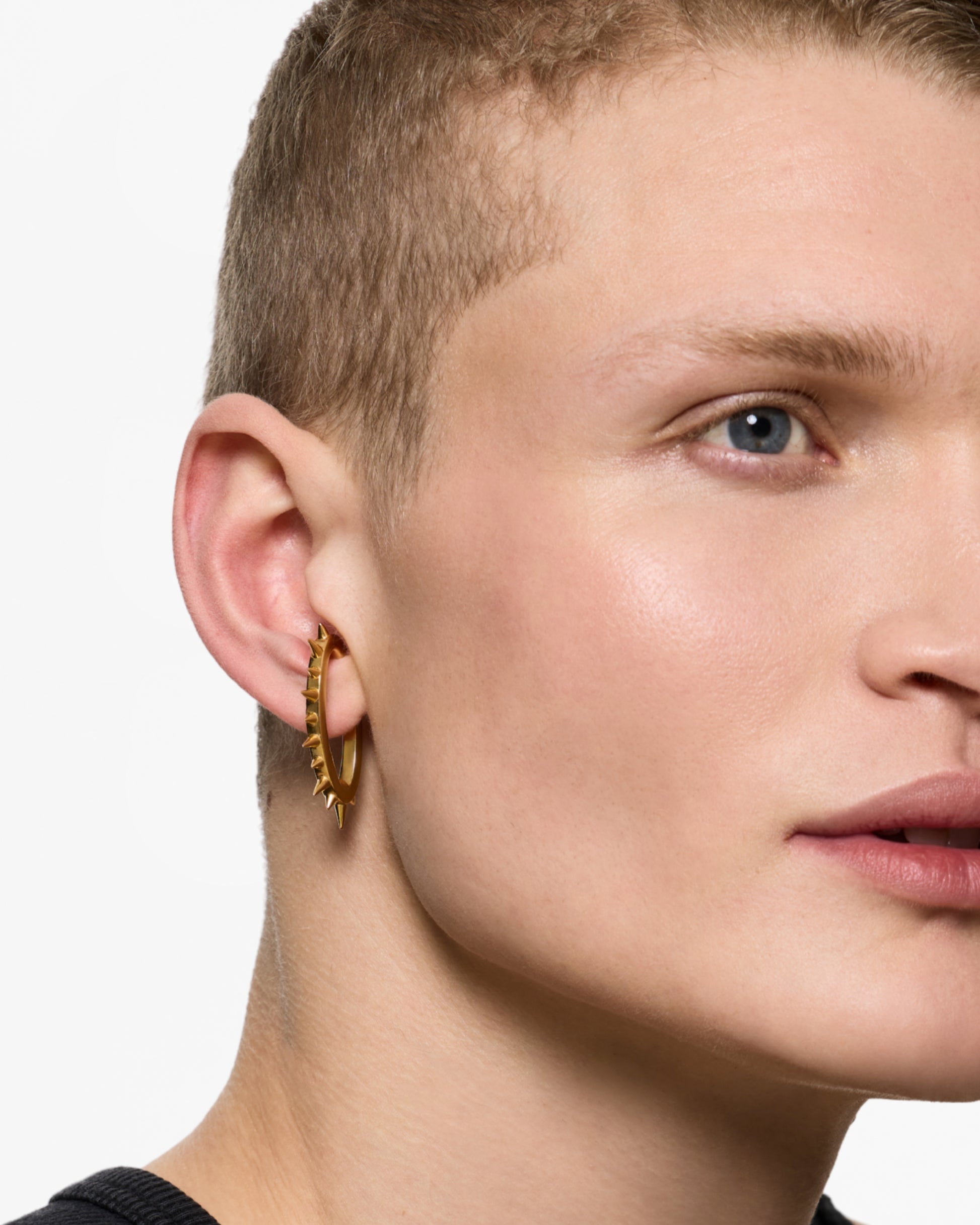 Mini Space Hoop Spur Ear Cuff