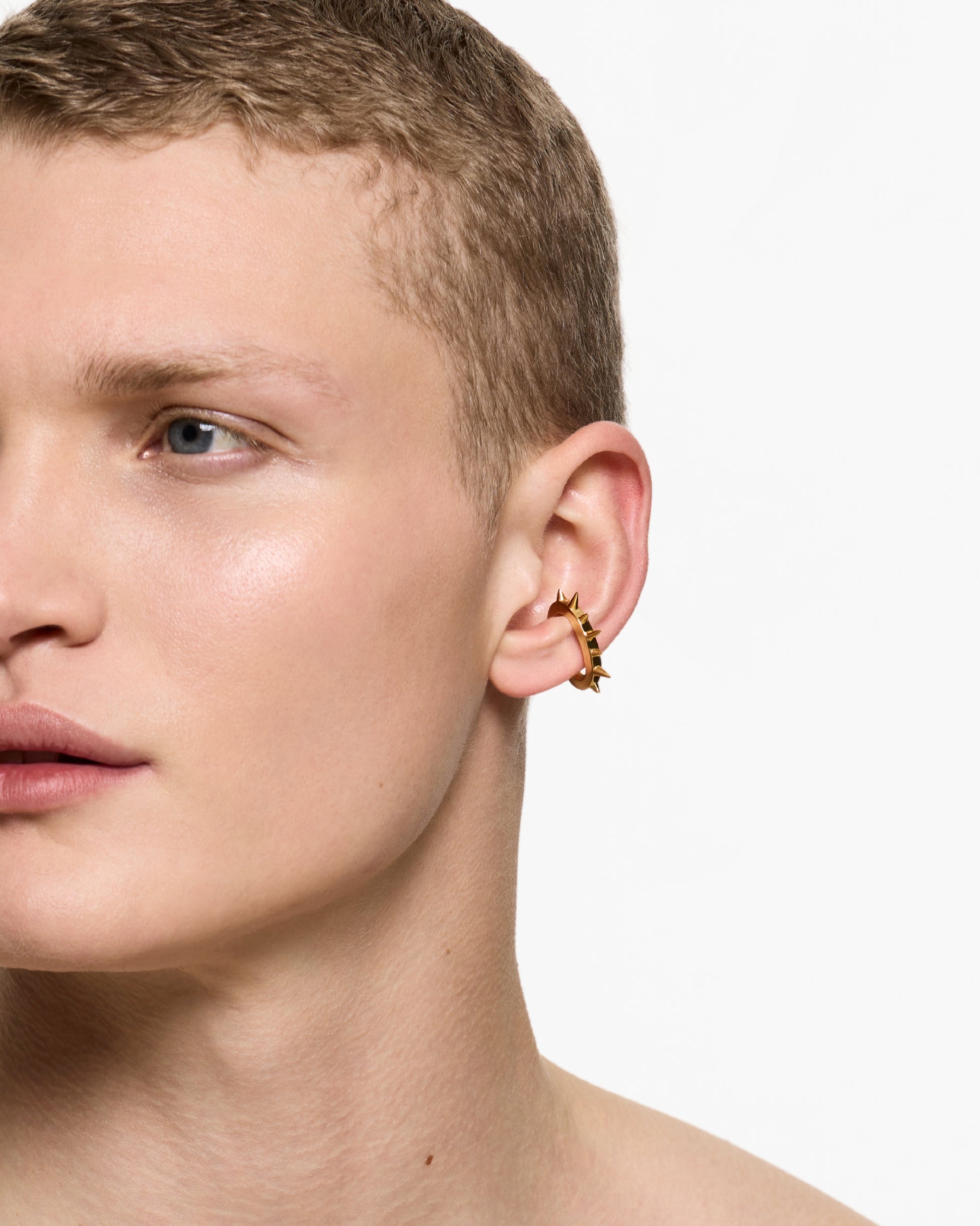 Nano Space Hoop Spur Ear Cuff