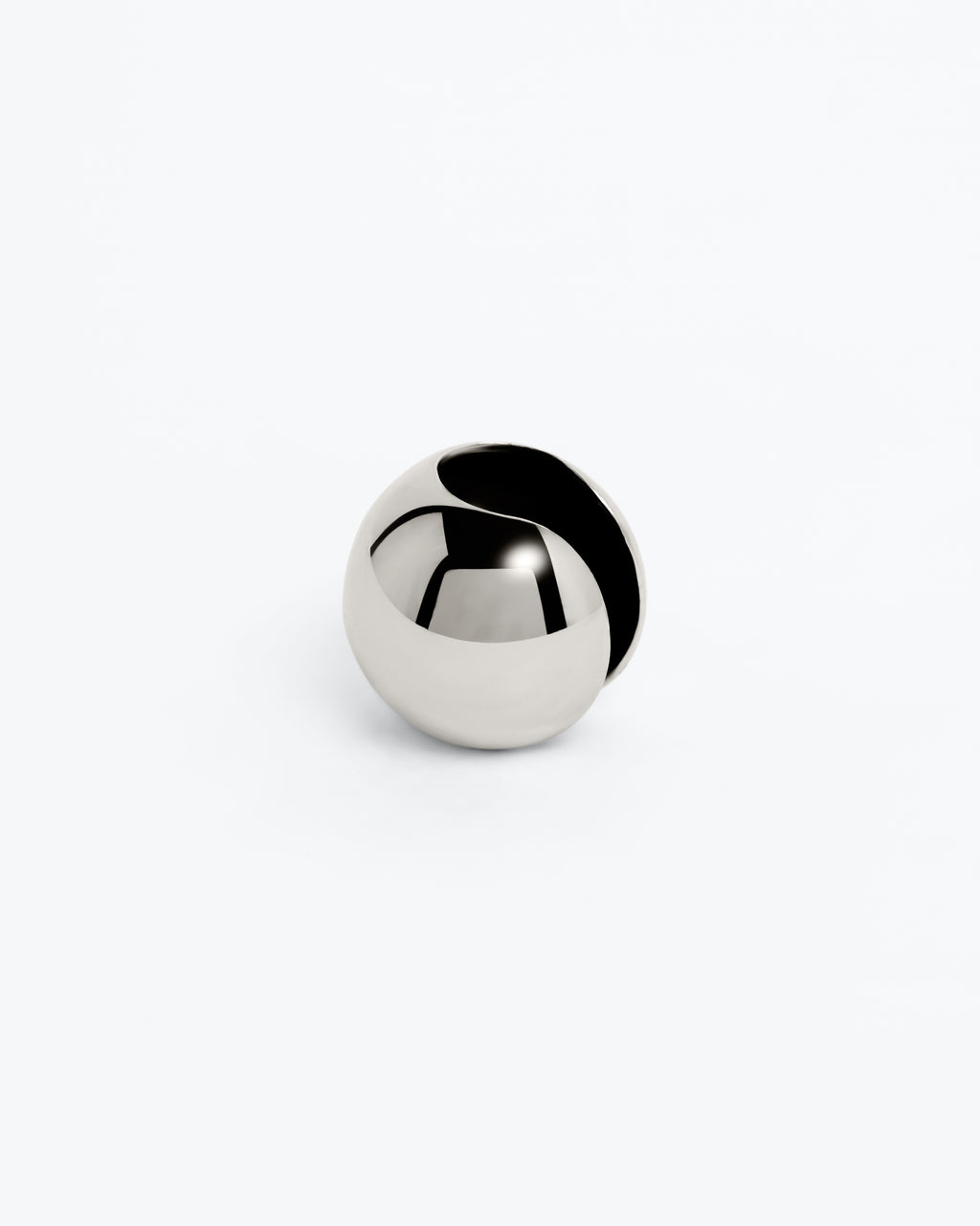 Sphere 15 Ear Cuff - Rhodium Vermeil - Sale
