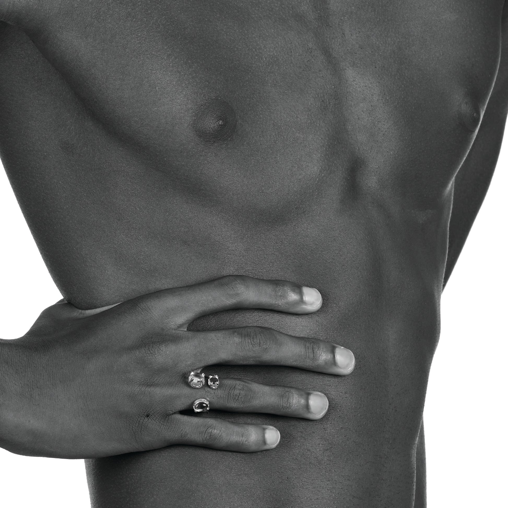 Sweat Ring – Rhodium Vermeil
