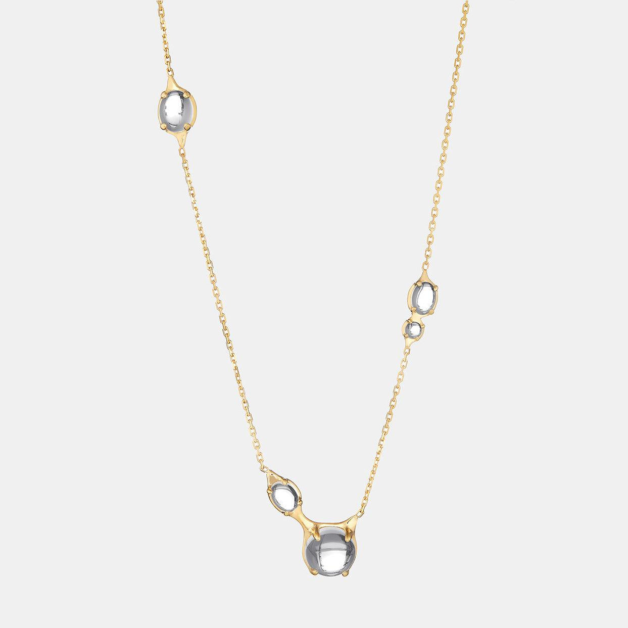 Droplet Necklace – Gold Vermeil