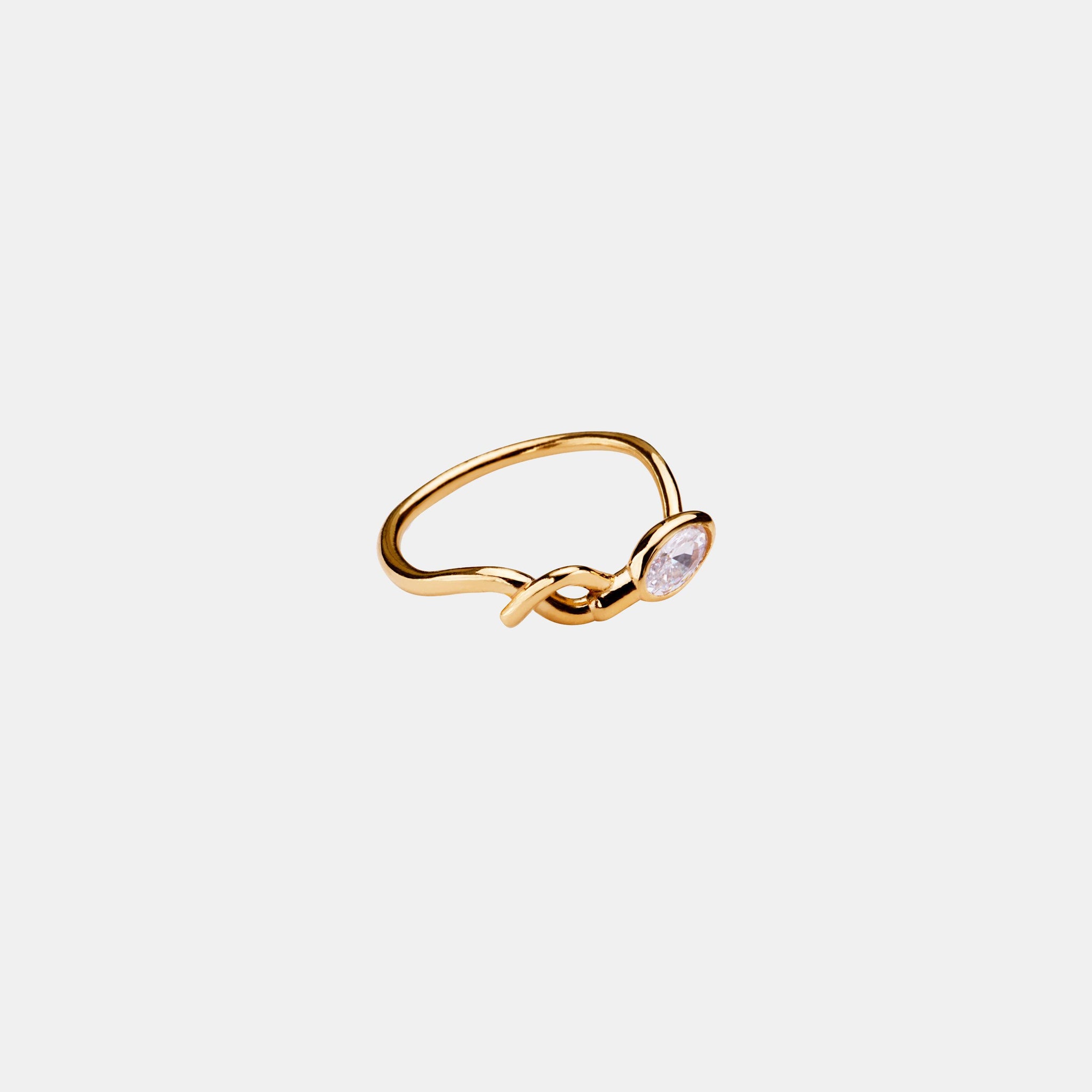 Lucky One Ring – Gold Vermeil